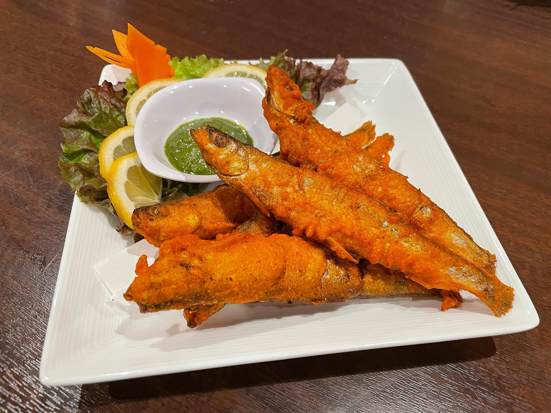 本日の小魚揚げ