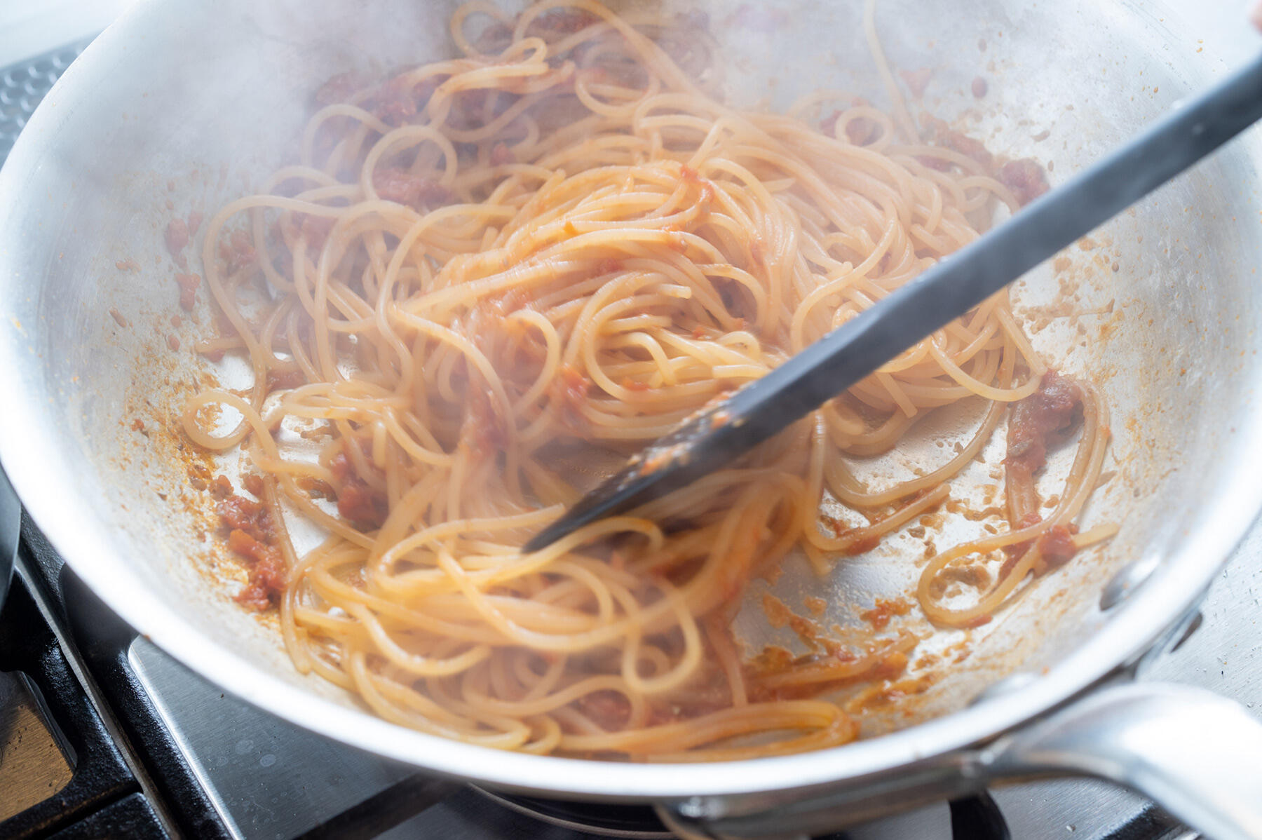 パスタと和える