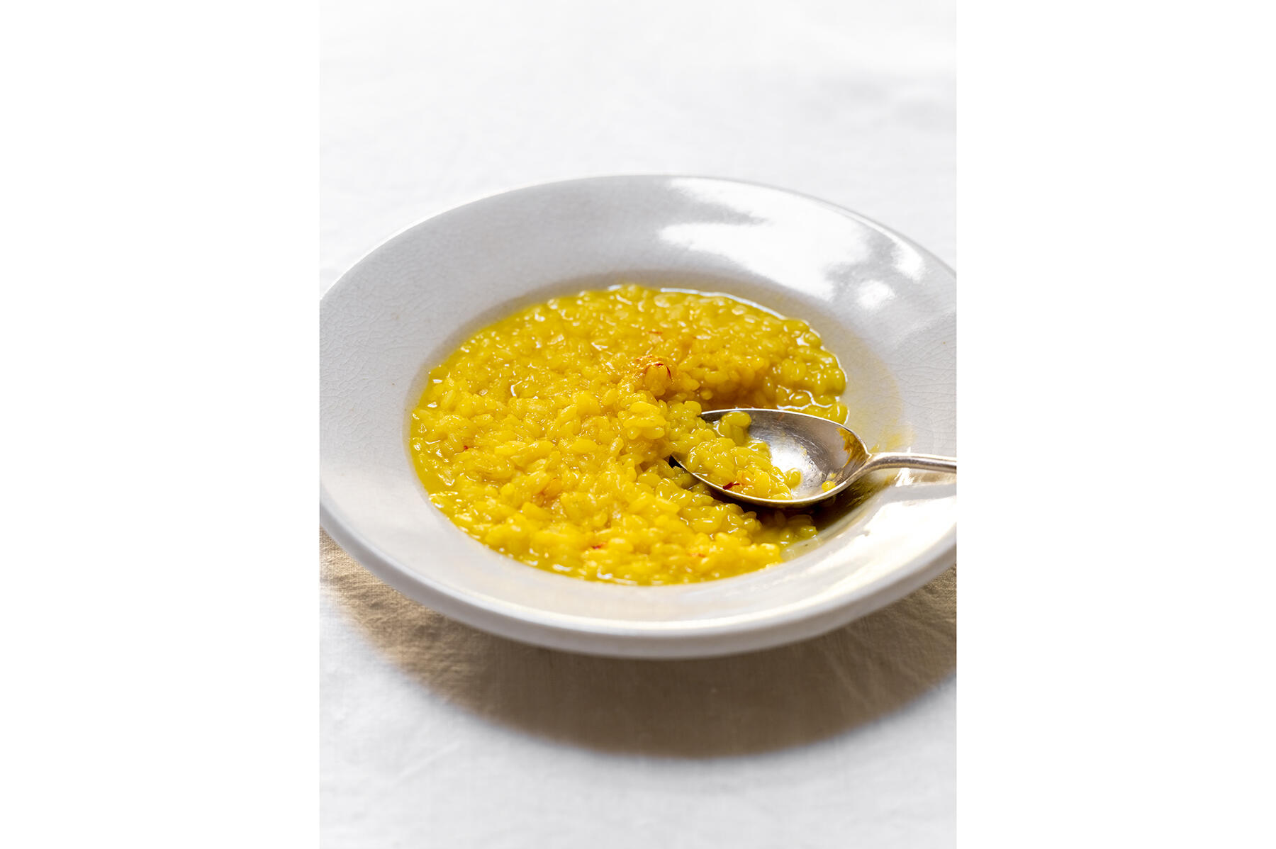 サフランのリゾット