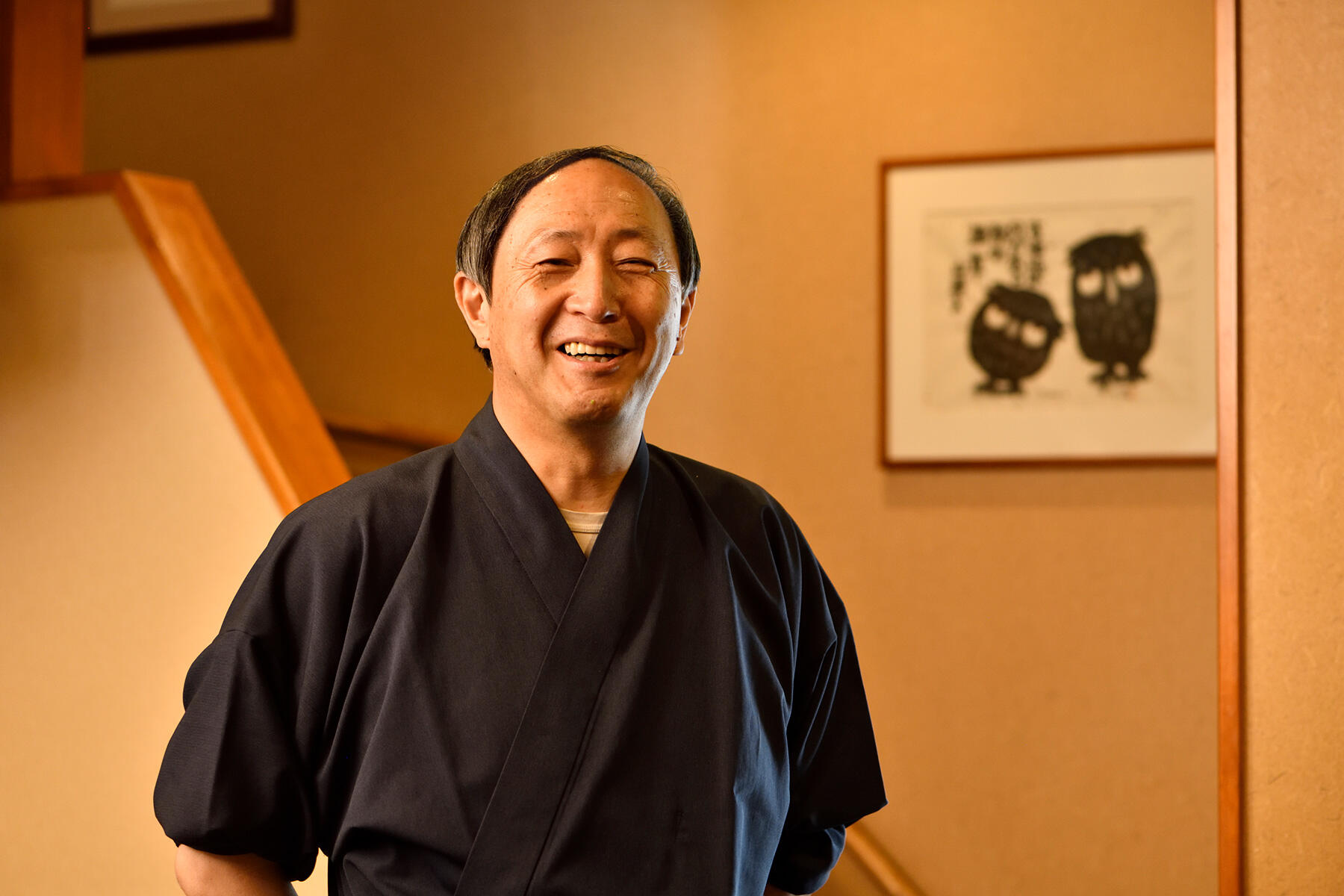 店主の長峯渉さん