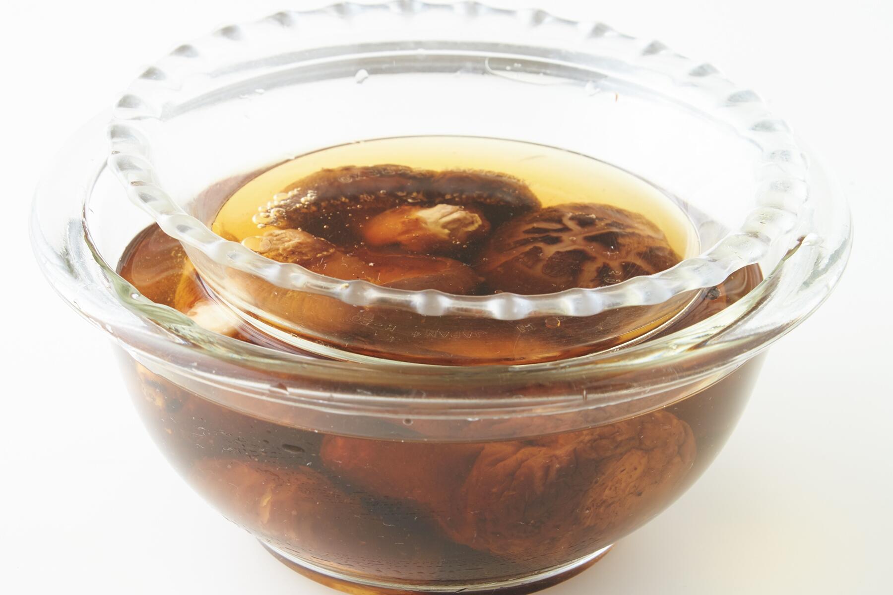 干し椎茸の下準備