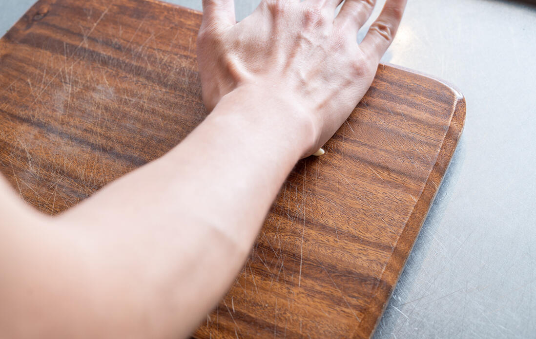 パスタの形に成形する