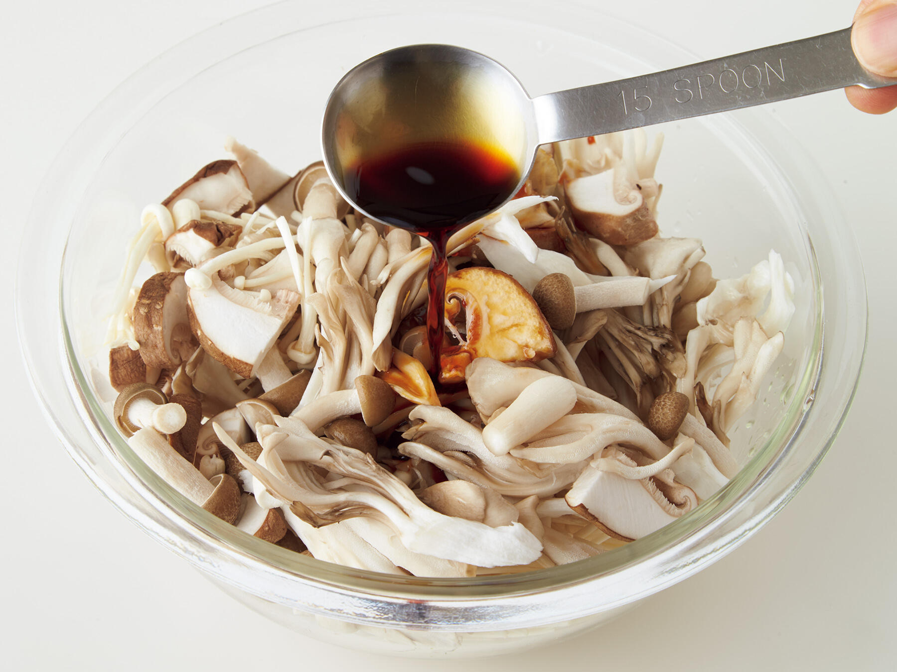 きのこの下準備