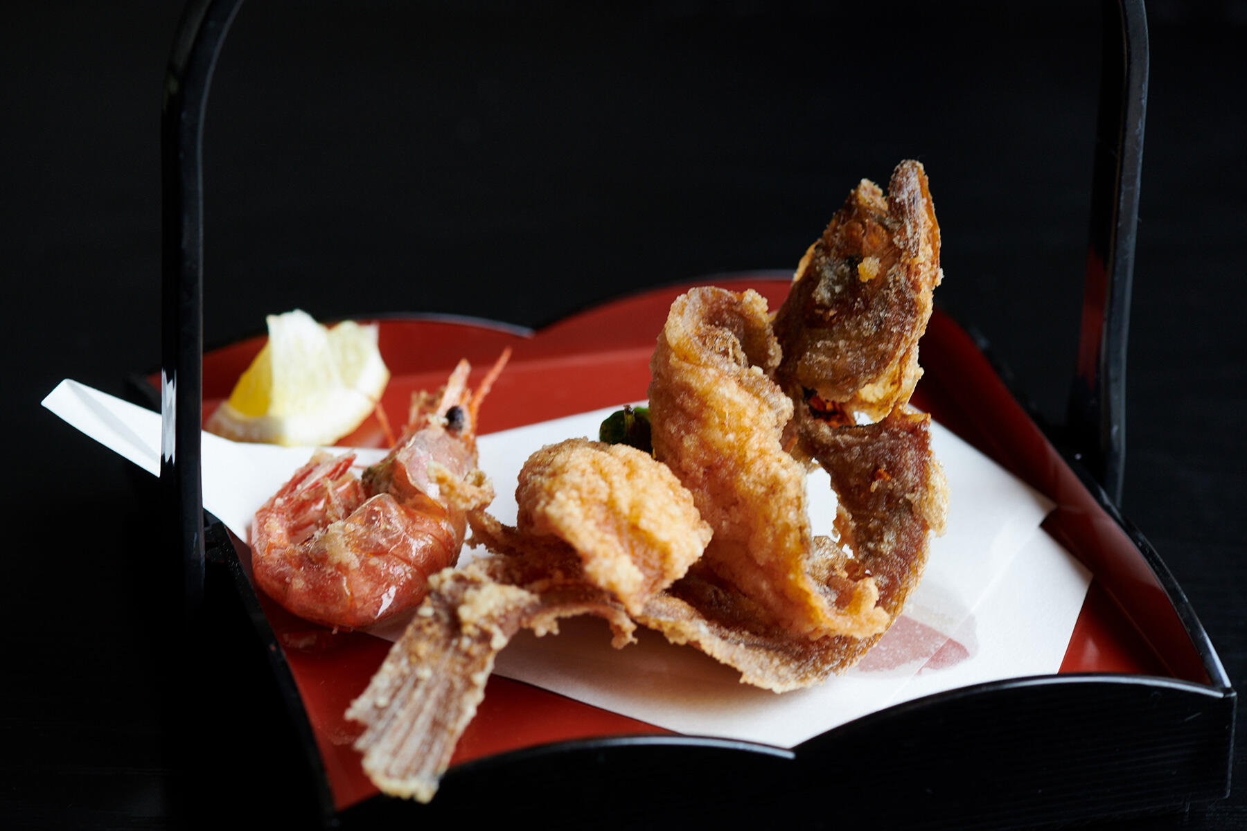 アカガレイの唐揚げ