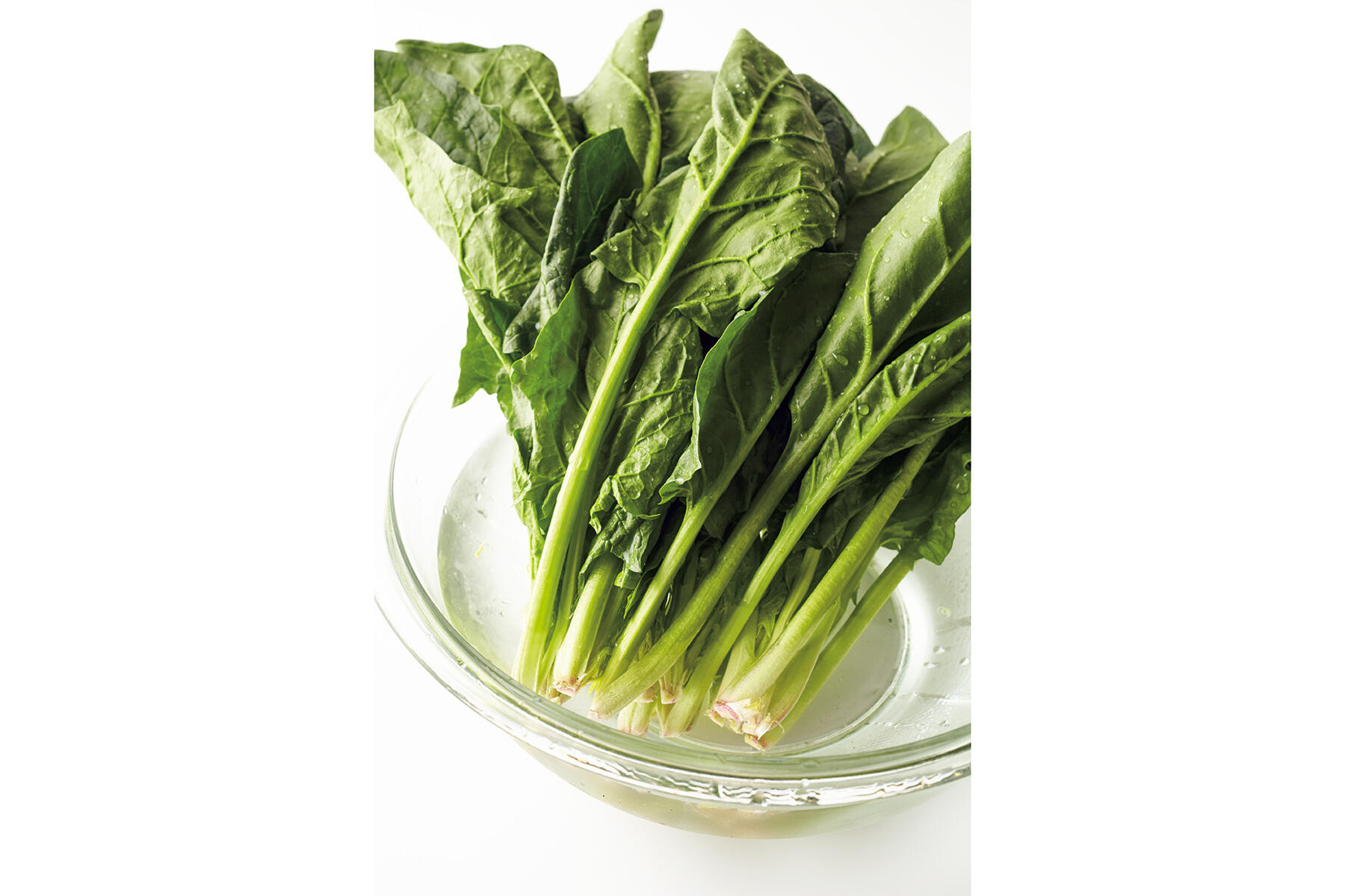 たっぷりの水に浸す