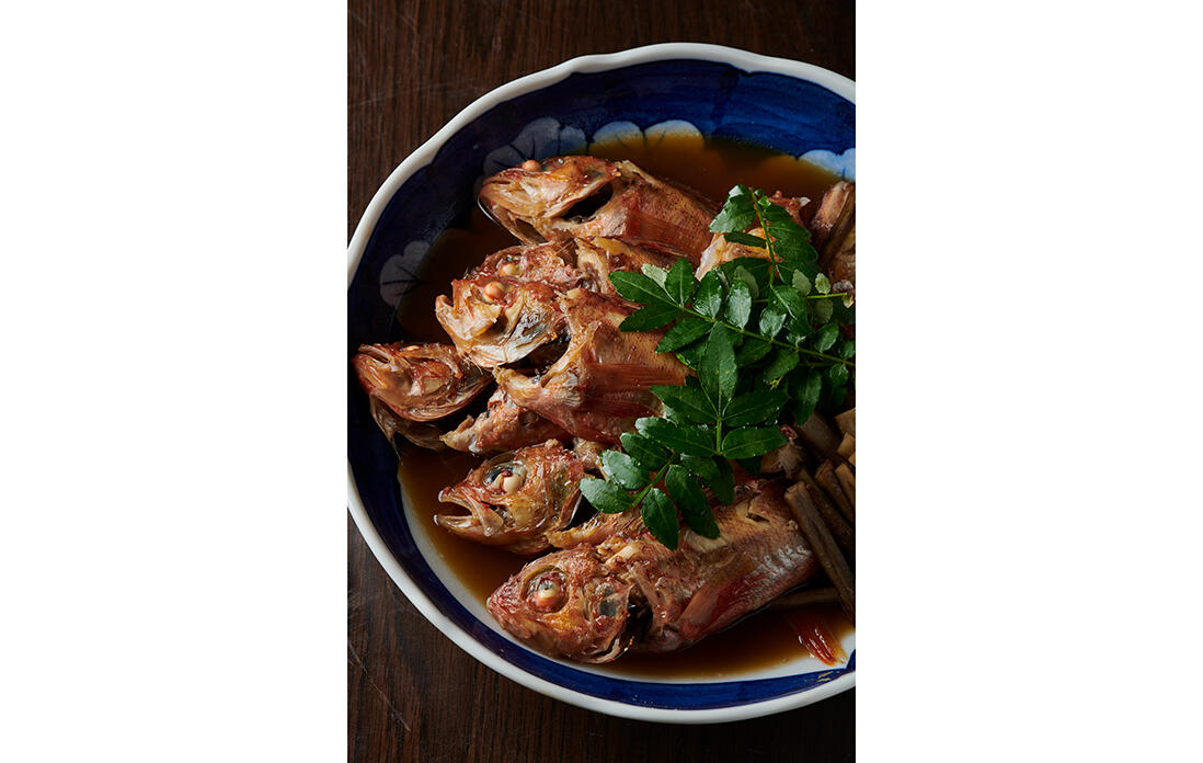 脂のりが最高潮の“キンキの煮つけ”