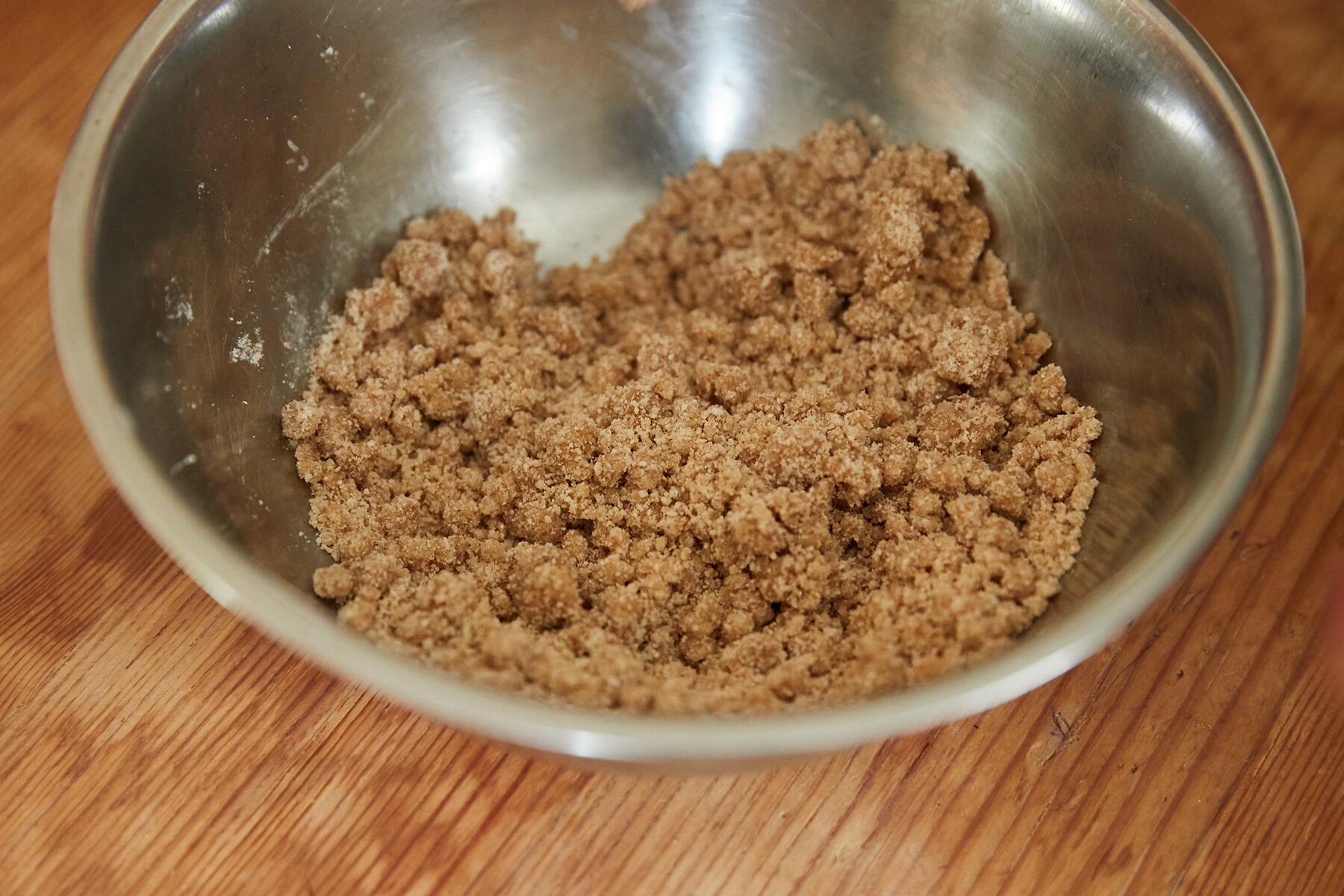 そぼろ状にする