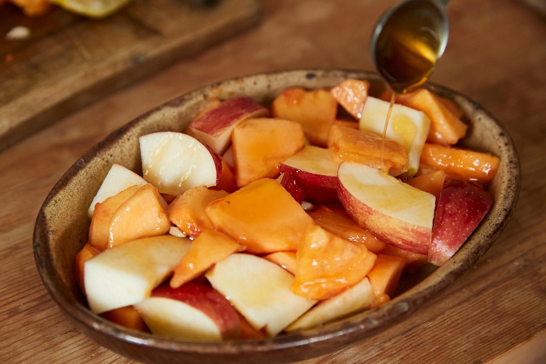 はちみつを加える