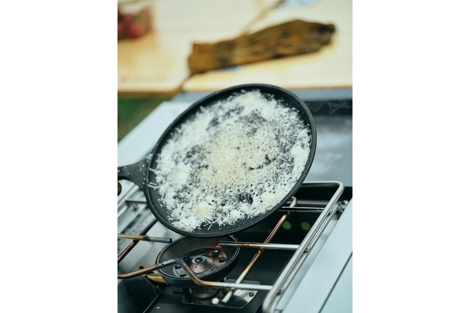 フライパンで焼く