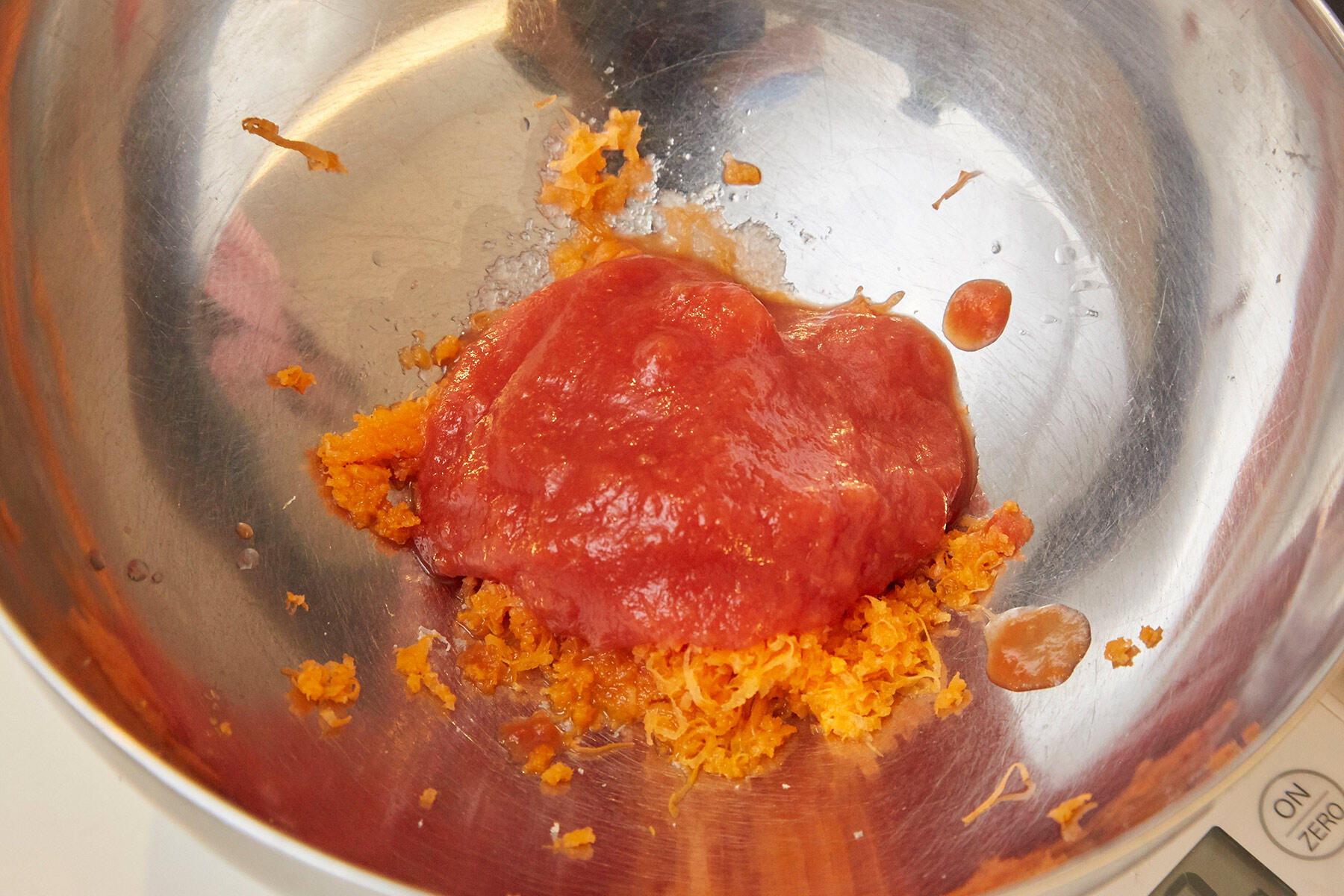 ソースの下準備