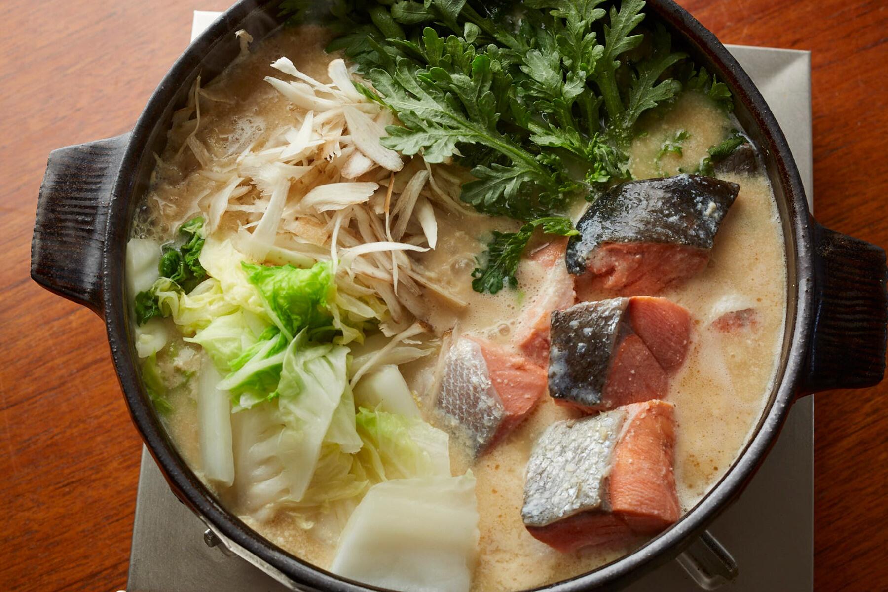 酒粕豆乳味噌鍋