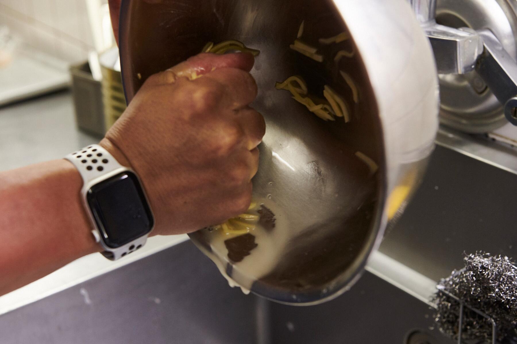 じゃがいもの下ごしらえ