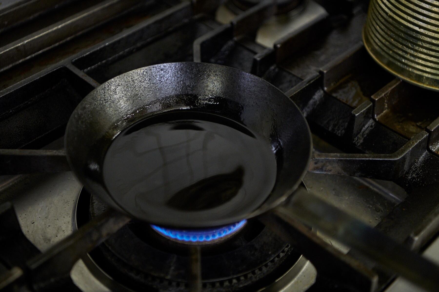 フライパンで焼く