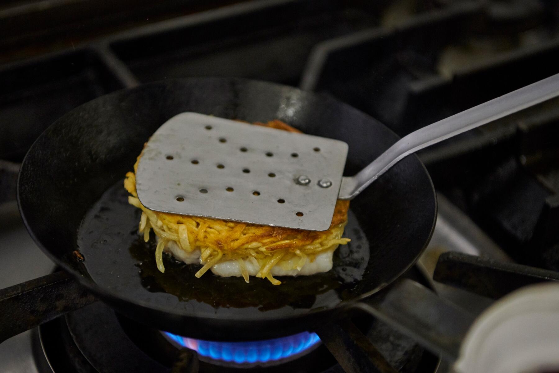 イトヨリ側も焼く