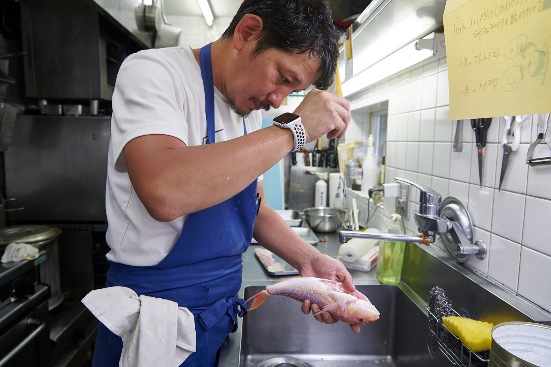 イトヨリの下準備