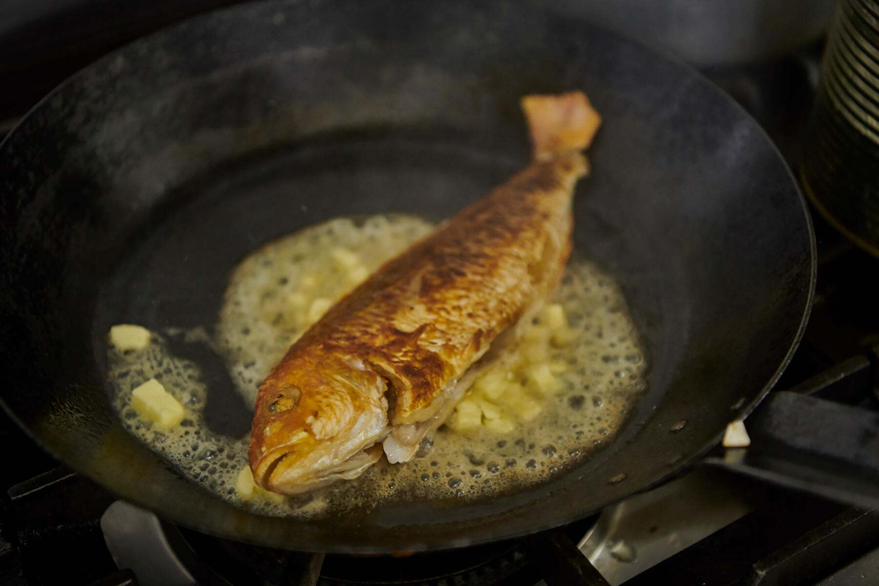 アロゼしながら焼く