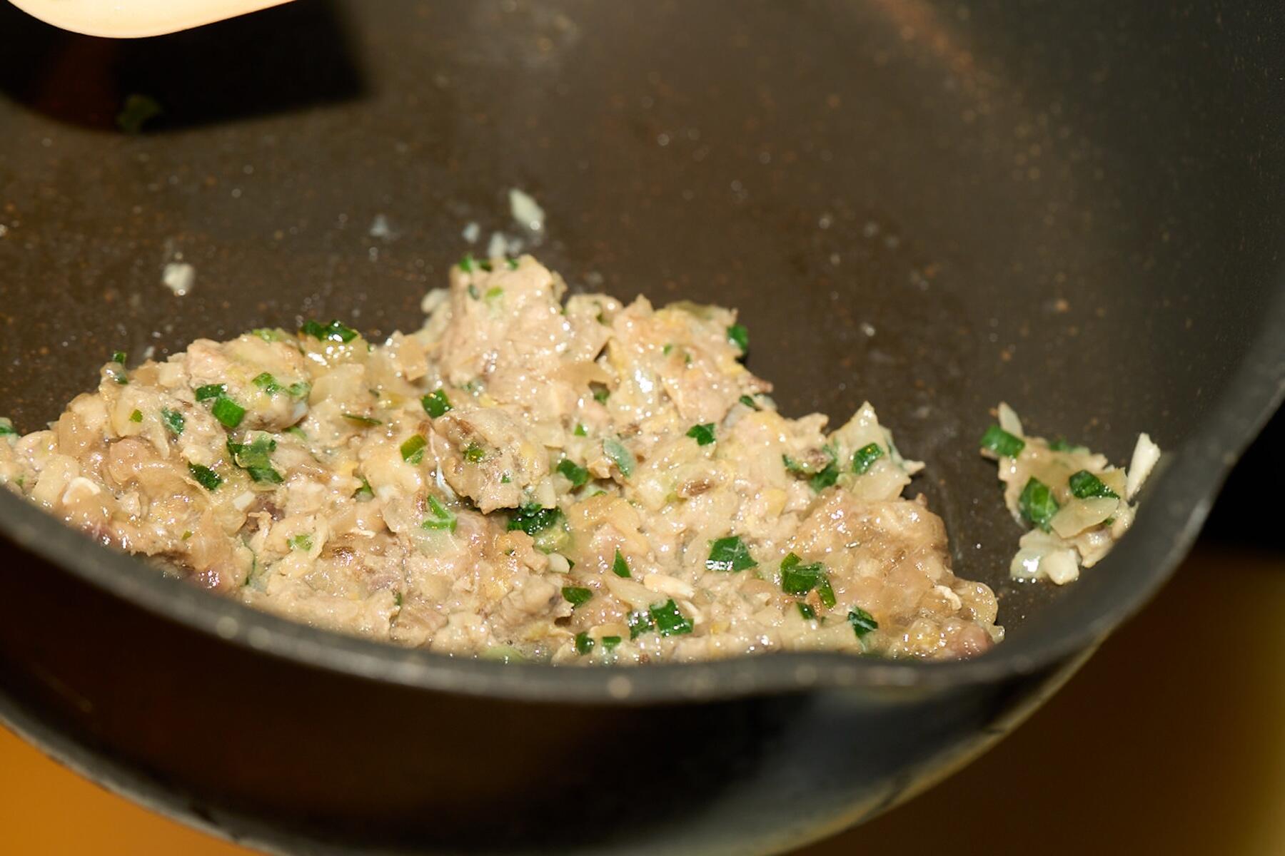 タネに火を入れる