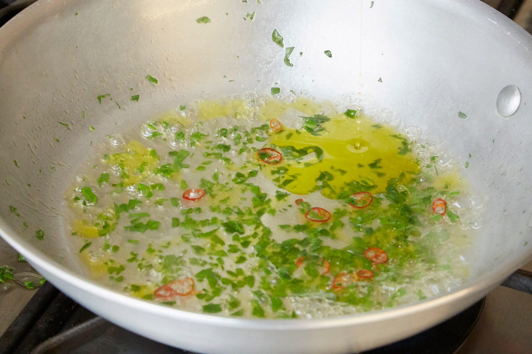 ソースの下準備