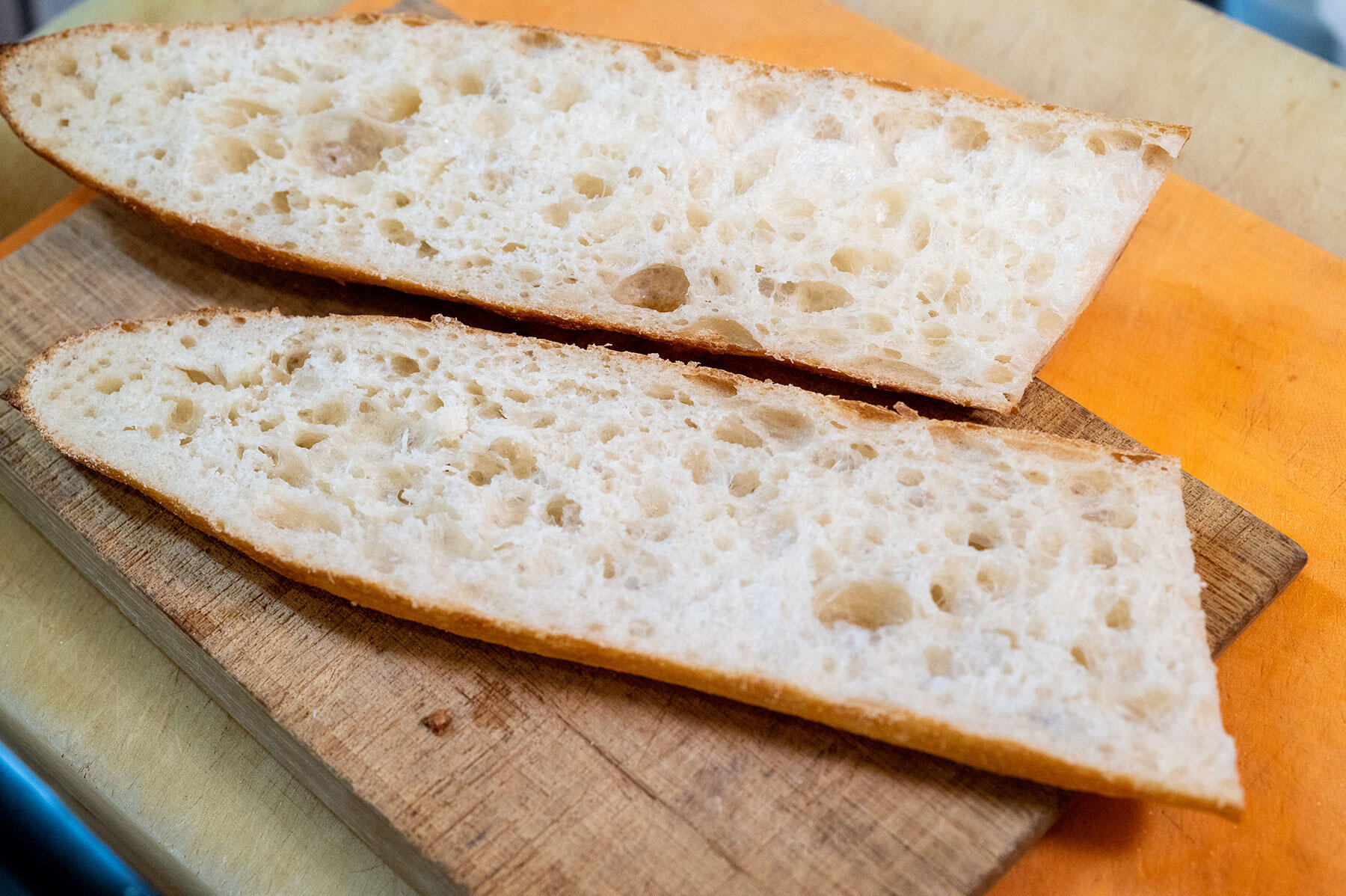 バゲットの下準備