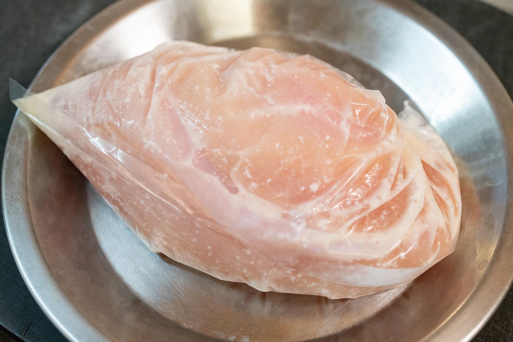 鶏むね肉の下準備