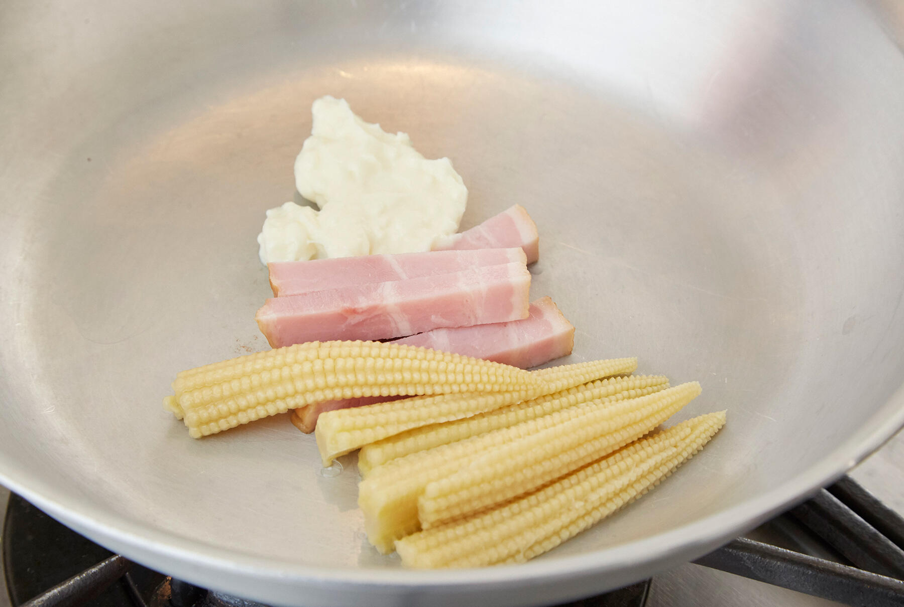 ソースの下準備