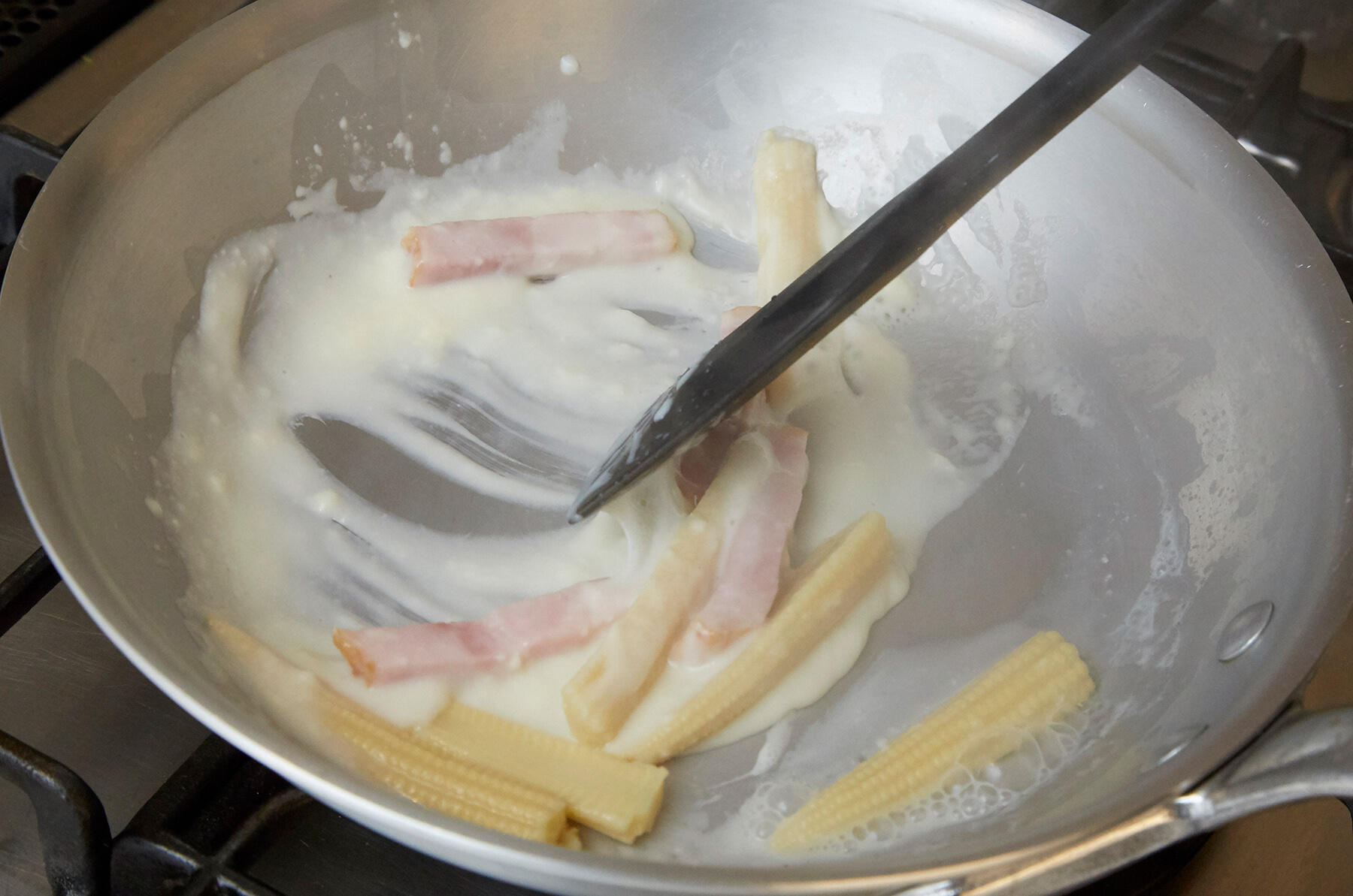 ソースの下準備