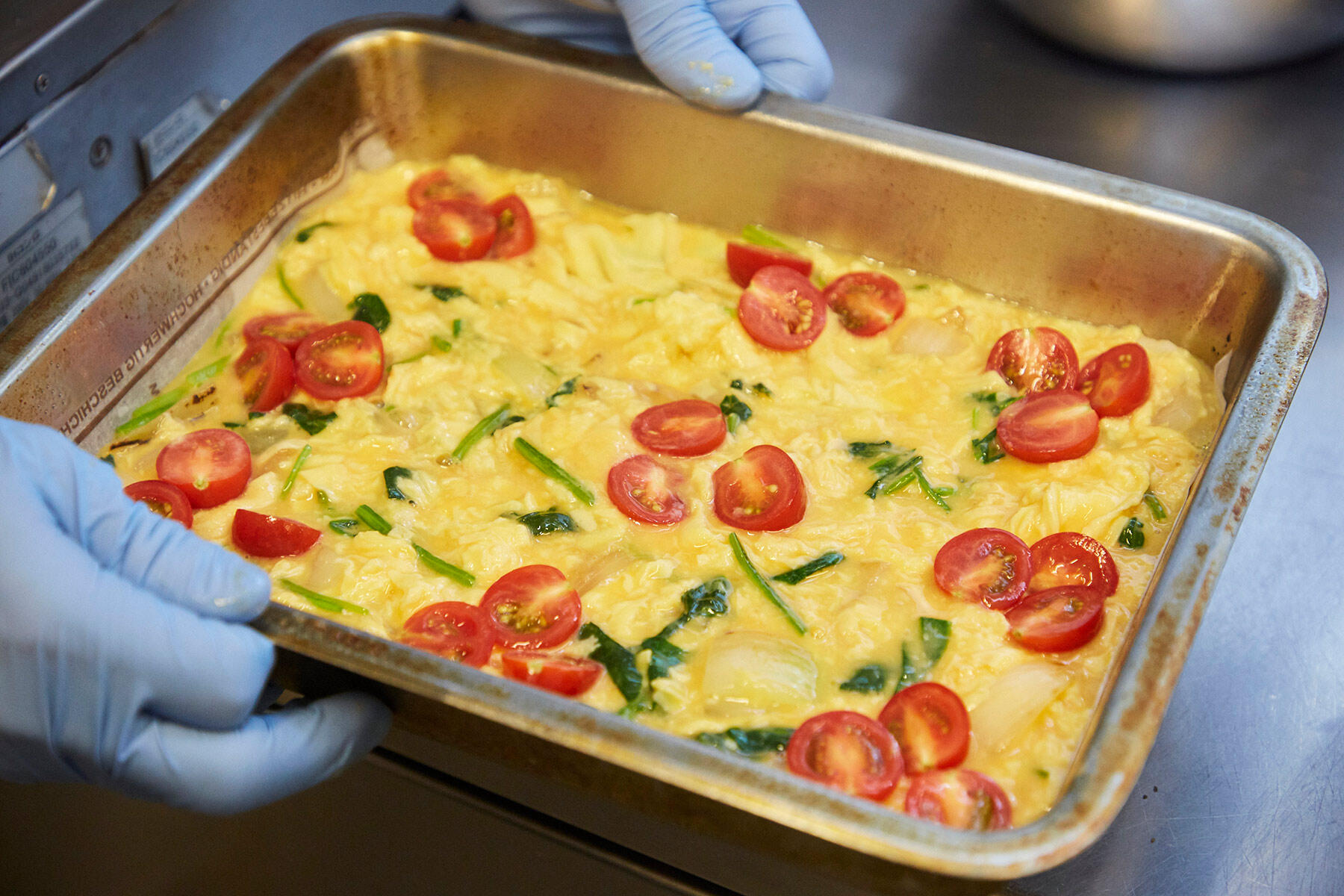 オーブンで焼く