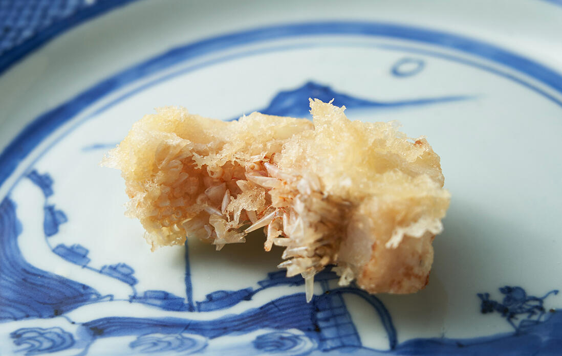 白甘鯛のウロコ揚げ