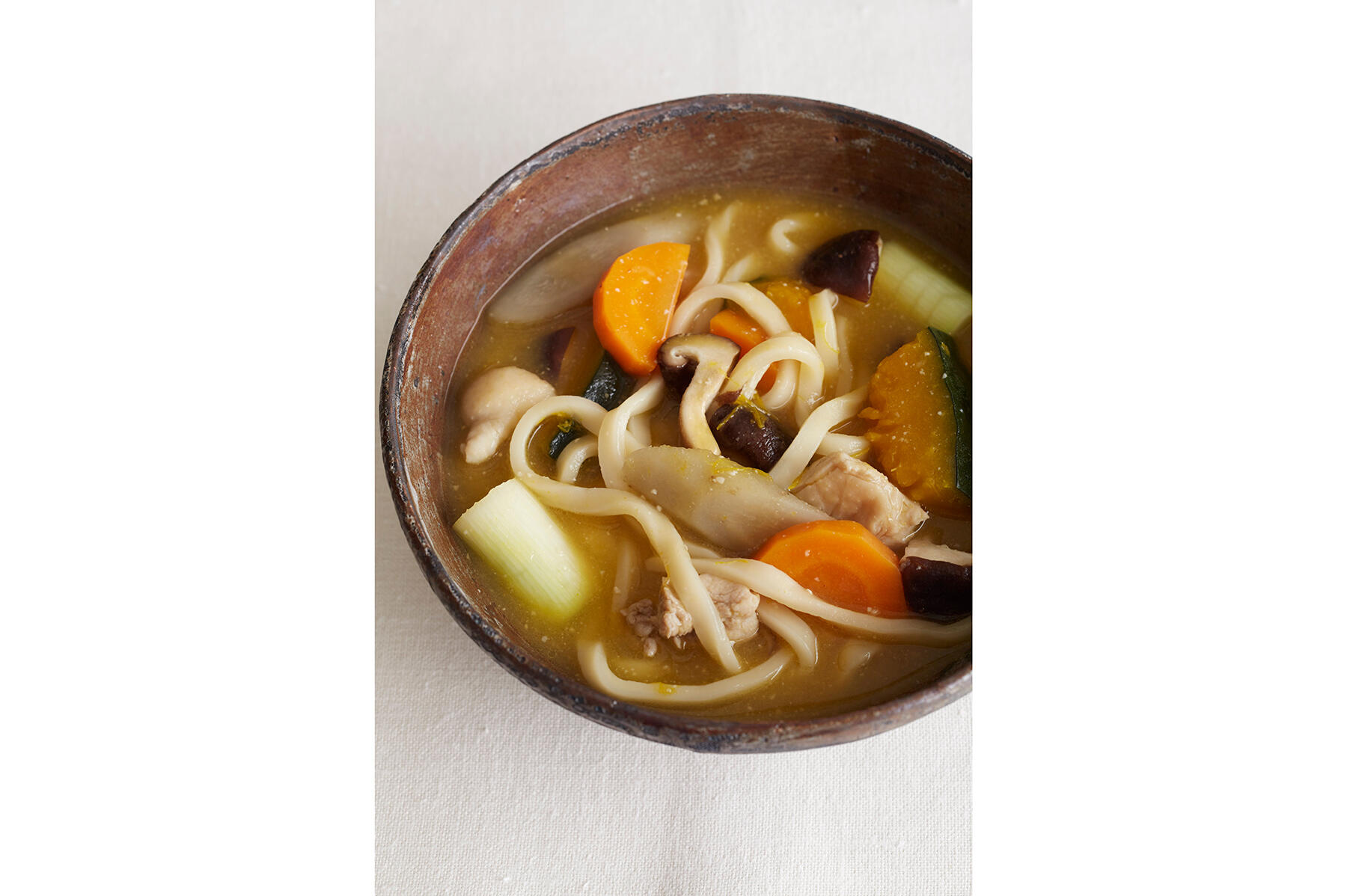 ほうとう風味噌スープ