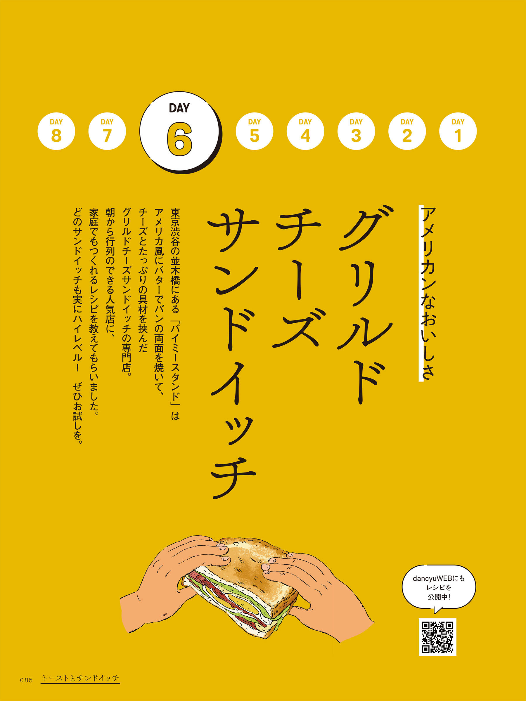 グリルドチーズサンドイッチ