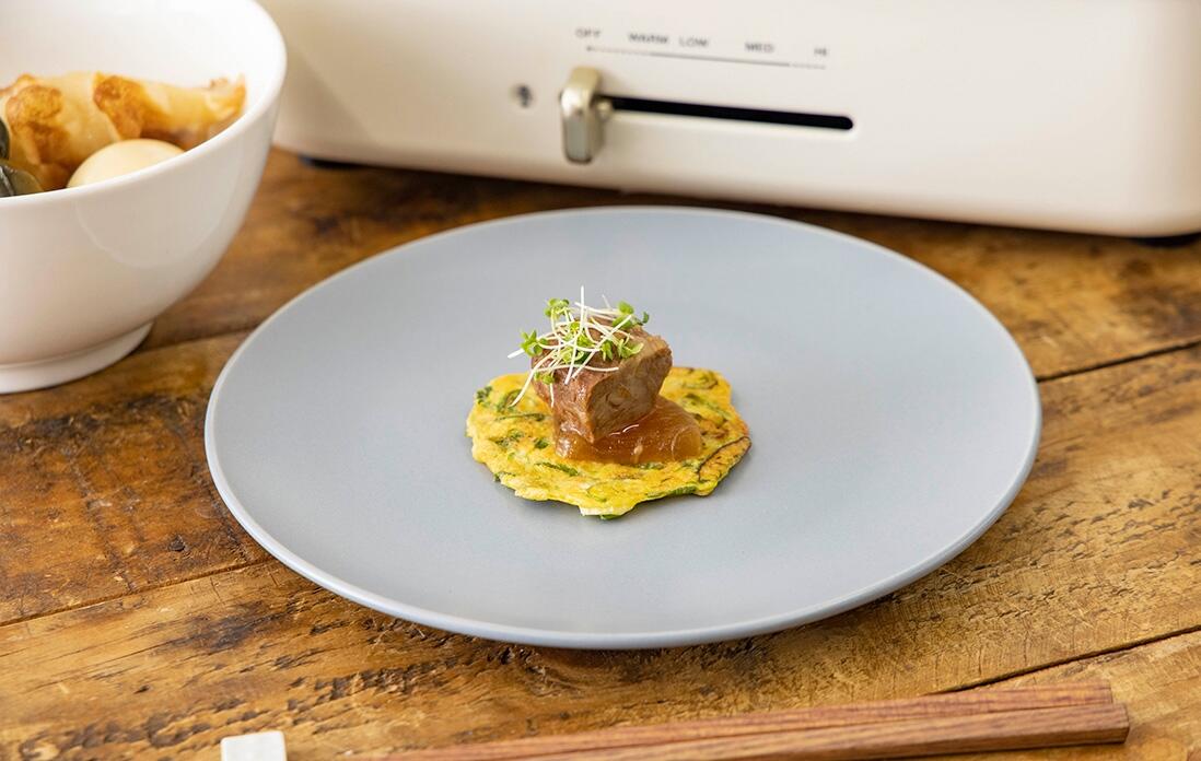 牛すじ大根のこつまみ焼