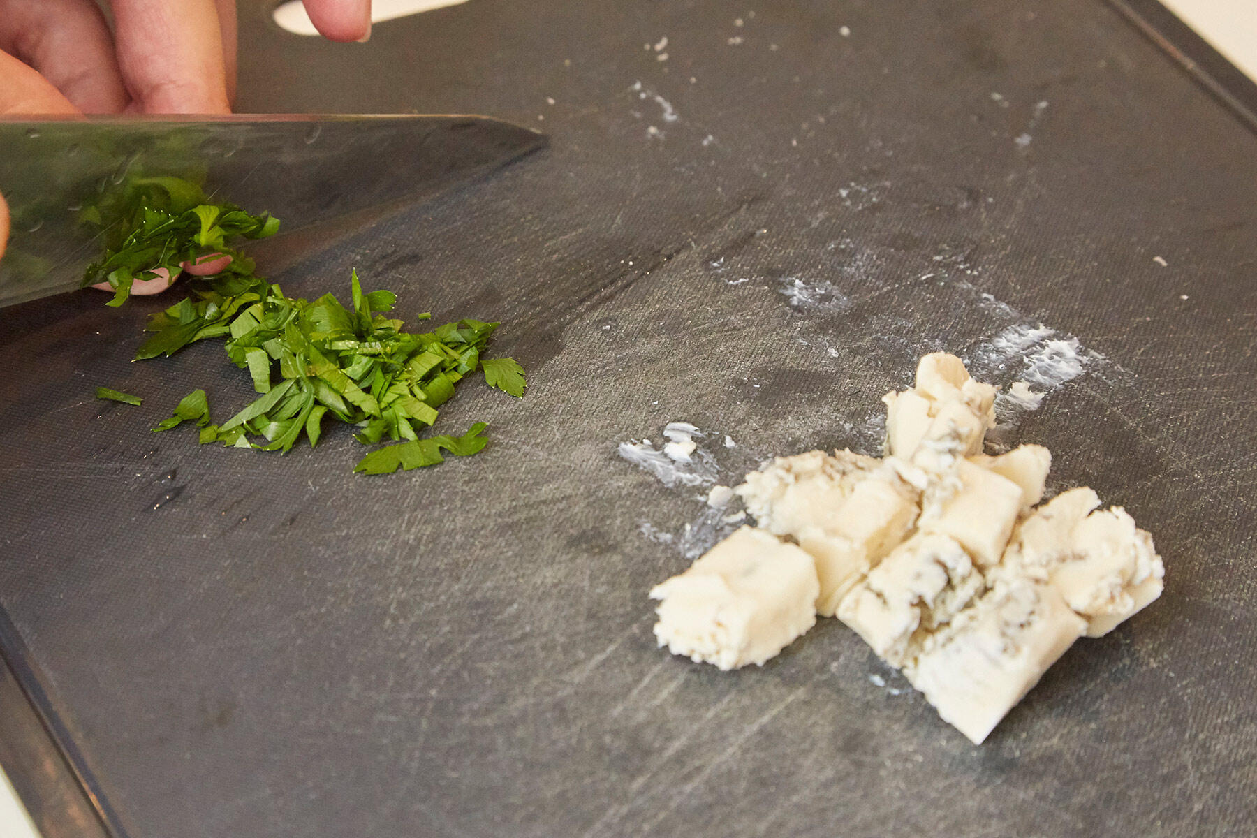 ソースの下準備