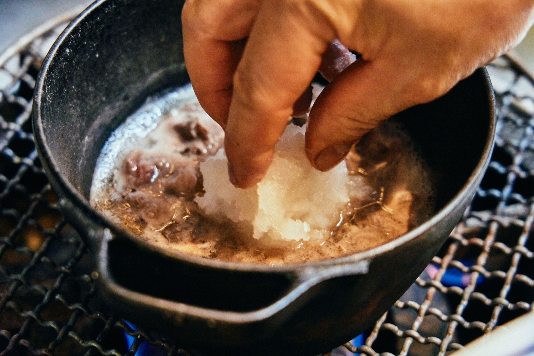 レモンを加える