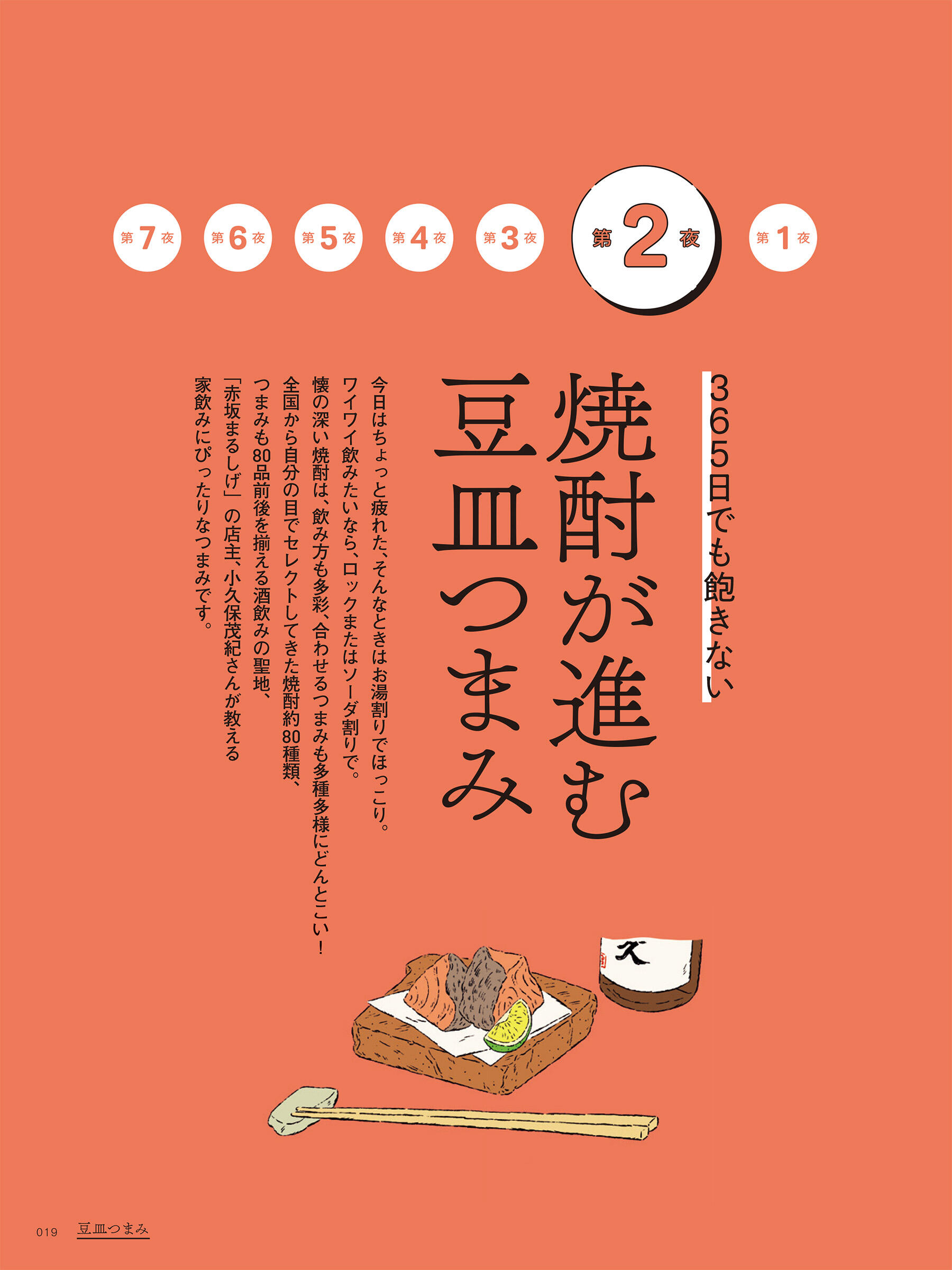 焼酎が進む豆皿つまみ