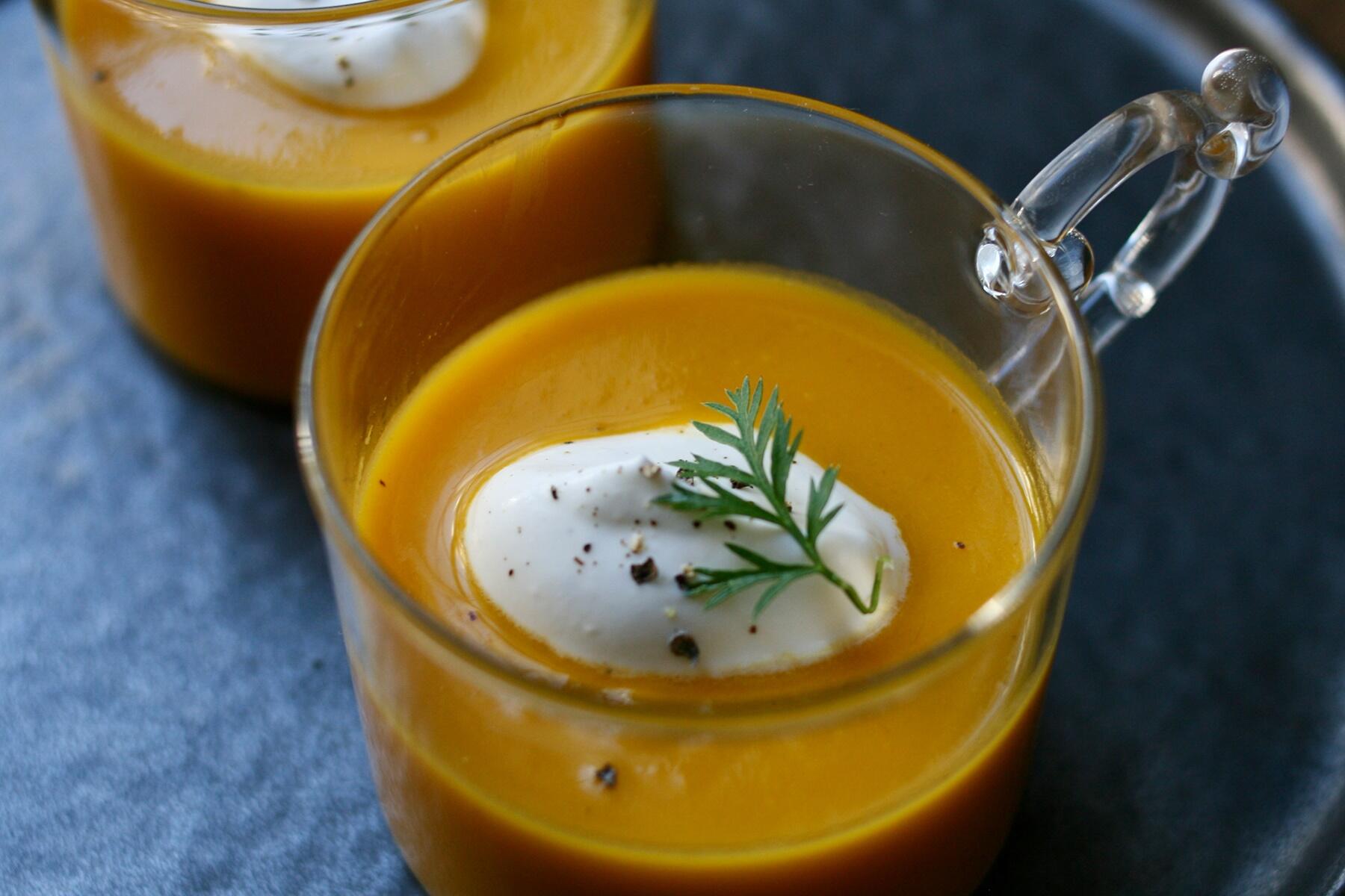 にんじんとクミンのスープ