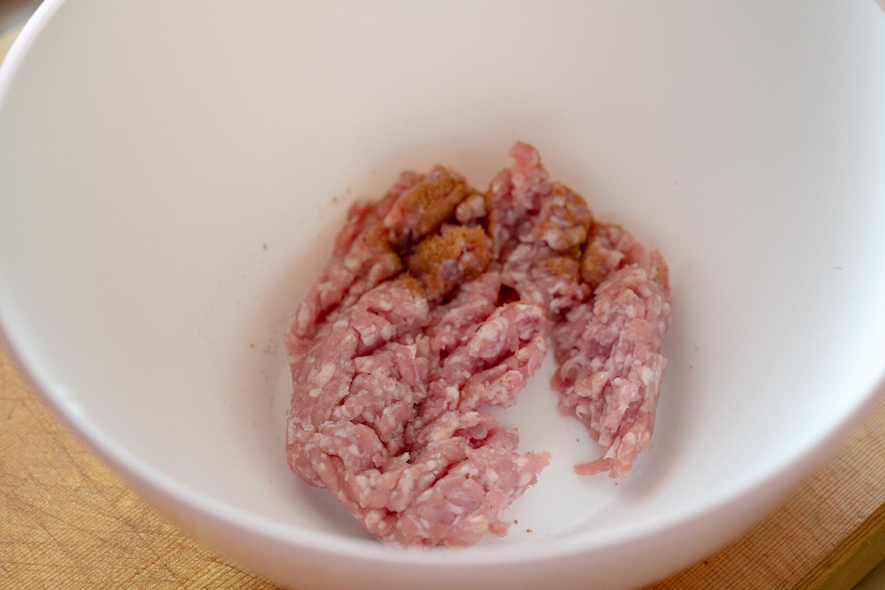 サルシッチャの準備