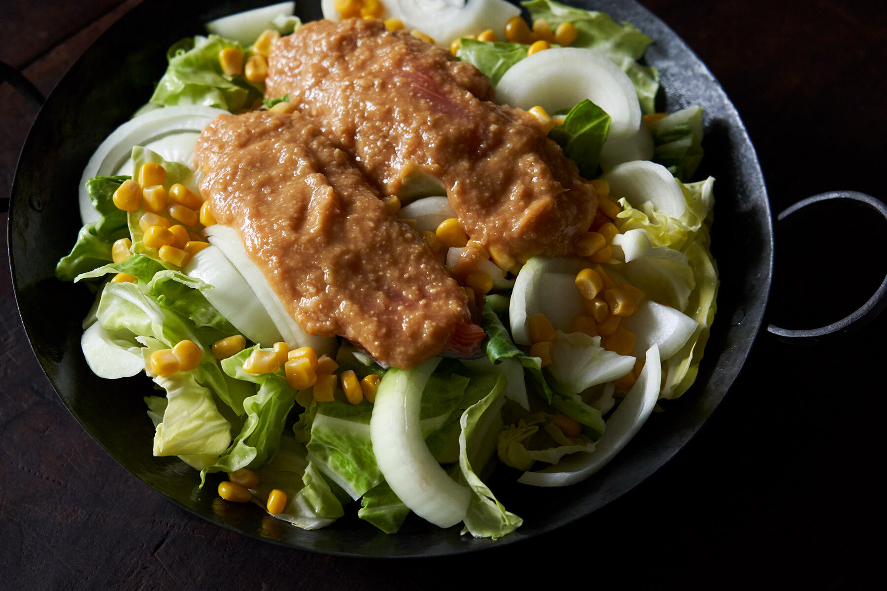 蒸し焼きにする