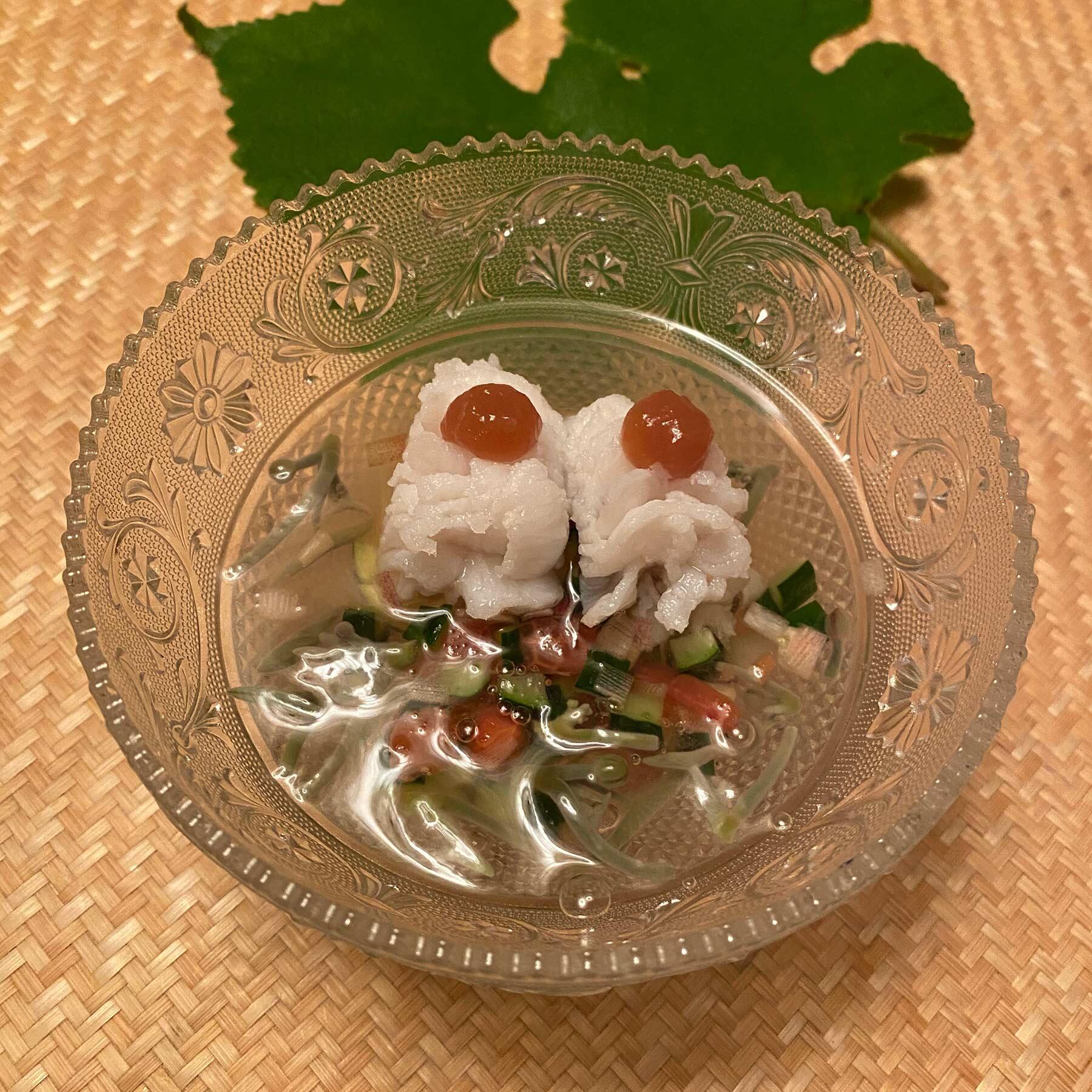 鱧とじゅんさい