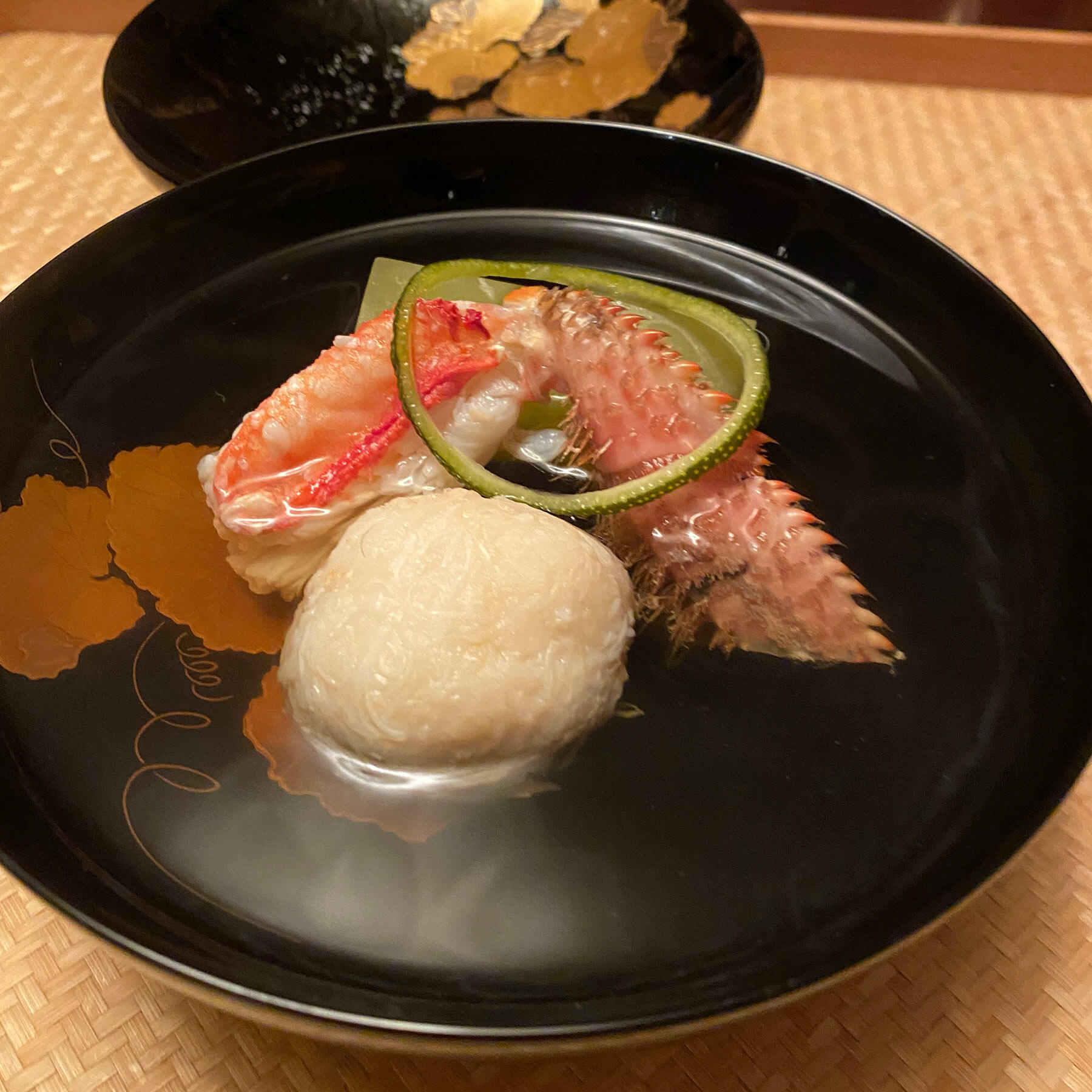 毛蟹のお椀