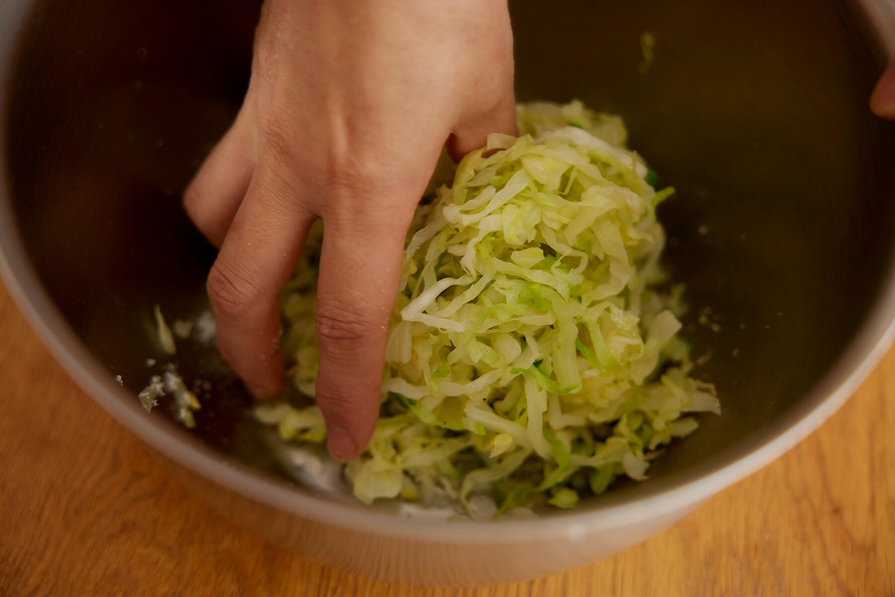 調味料と和える