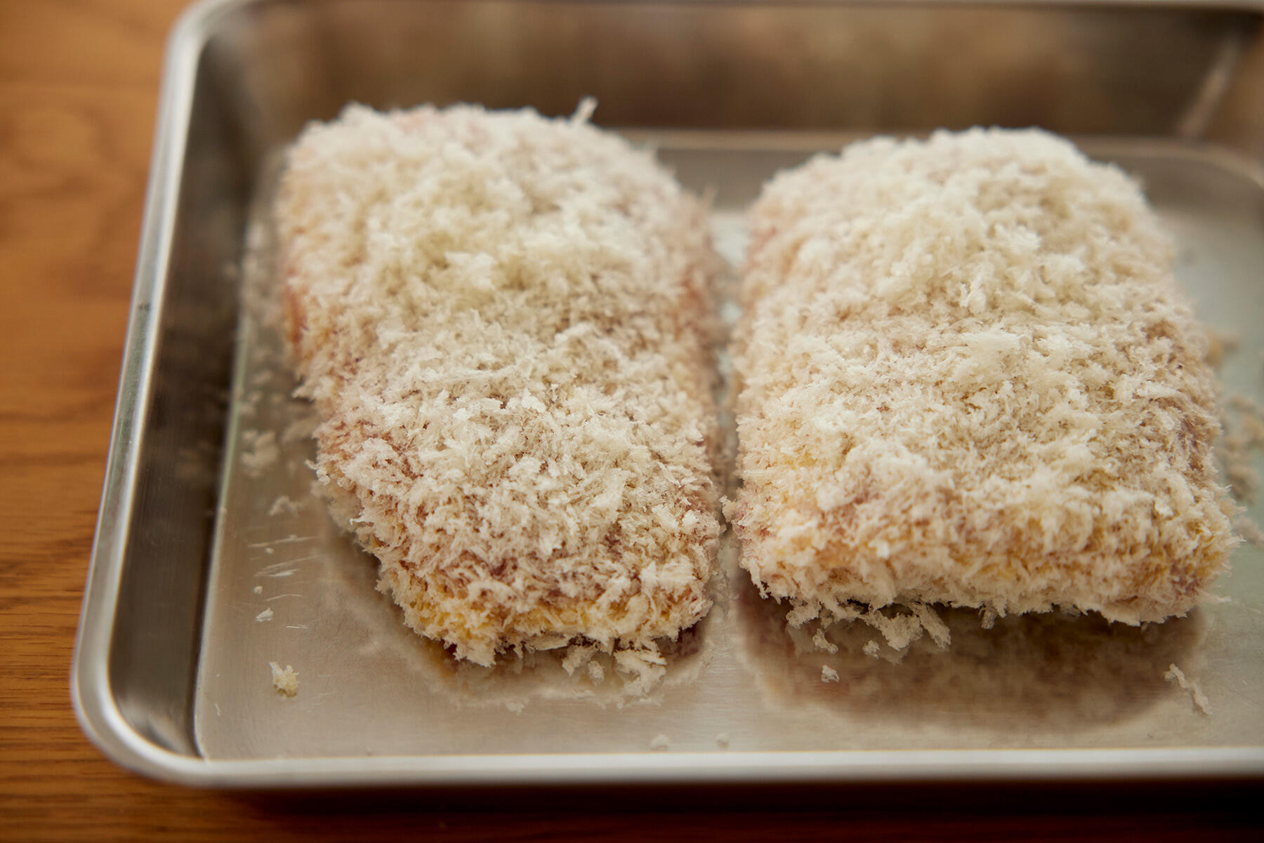 パン粉をつける