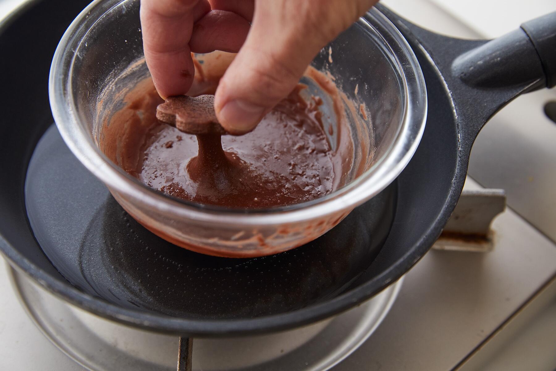 アイシングをつける