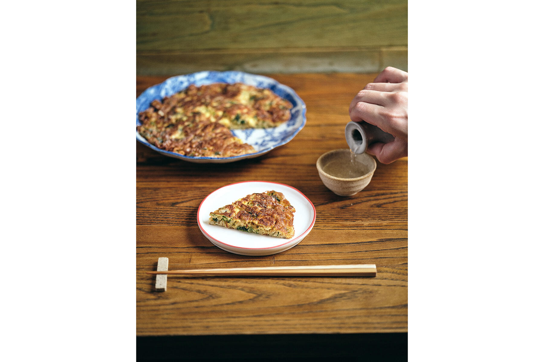 岩海苔台湾オムレツ