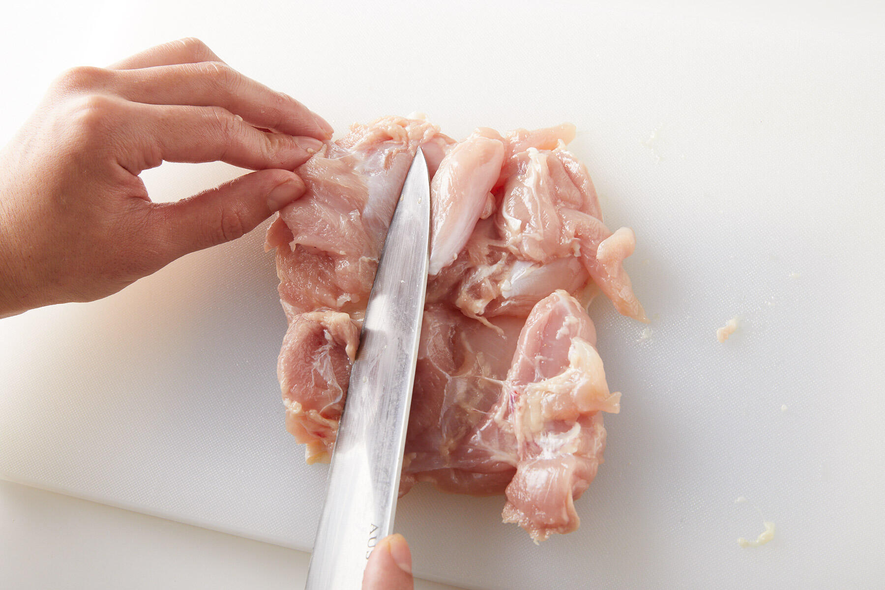 厚みを均等にする