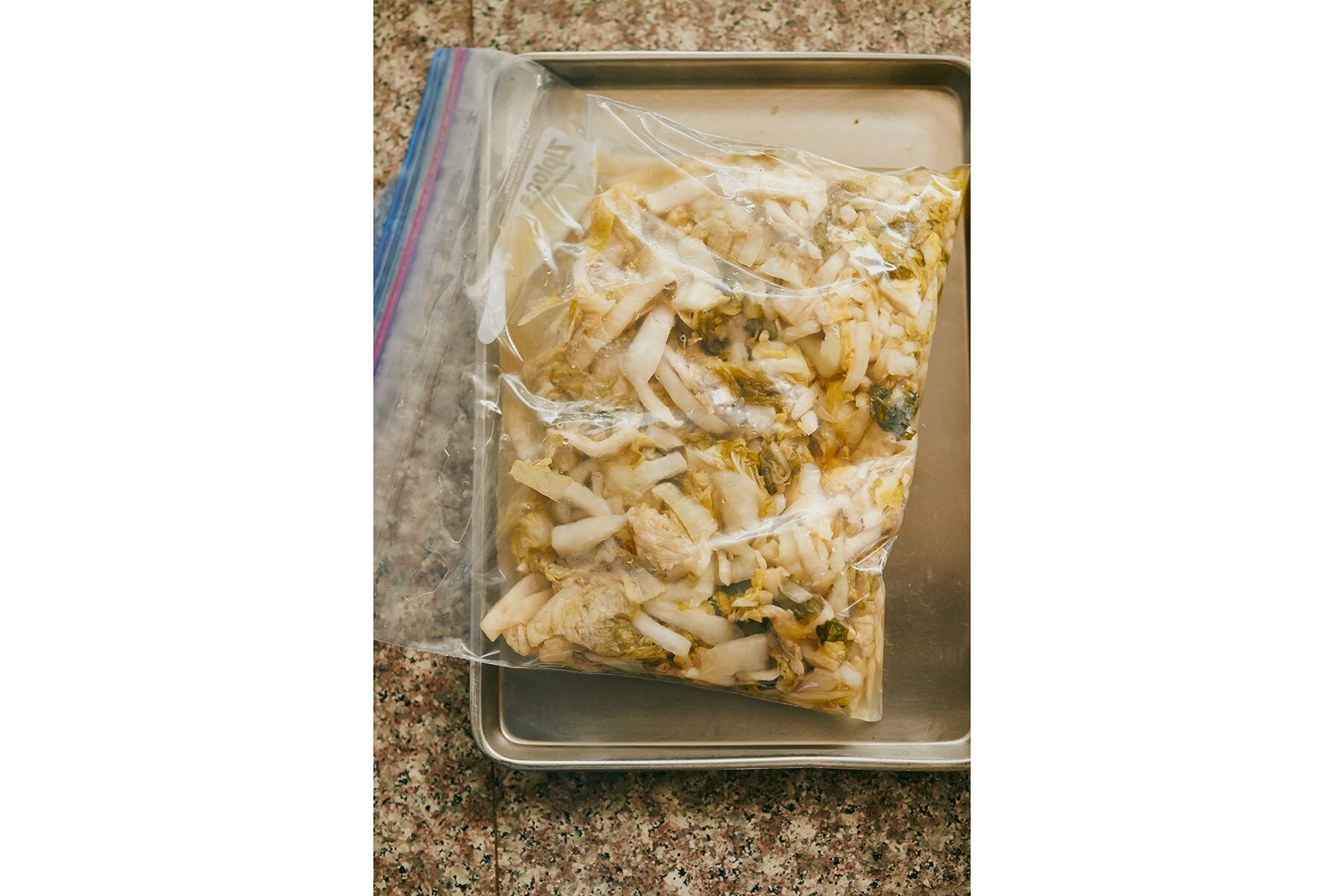 発酵白菜をつくる