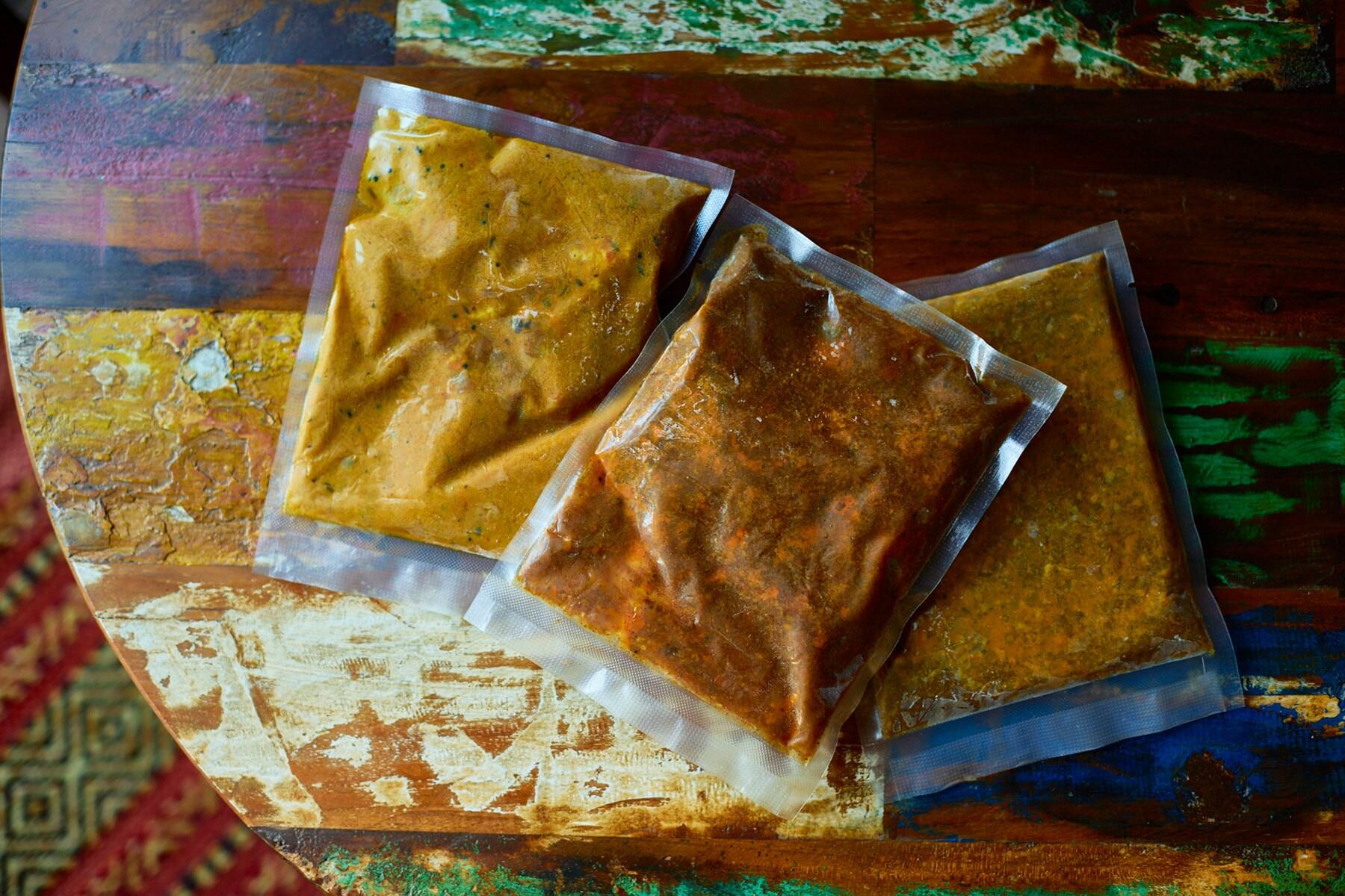 冷凍カレーセット 3,000円