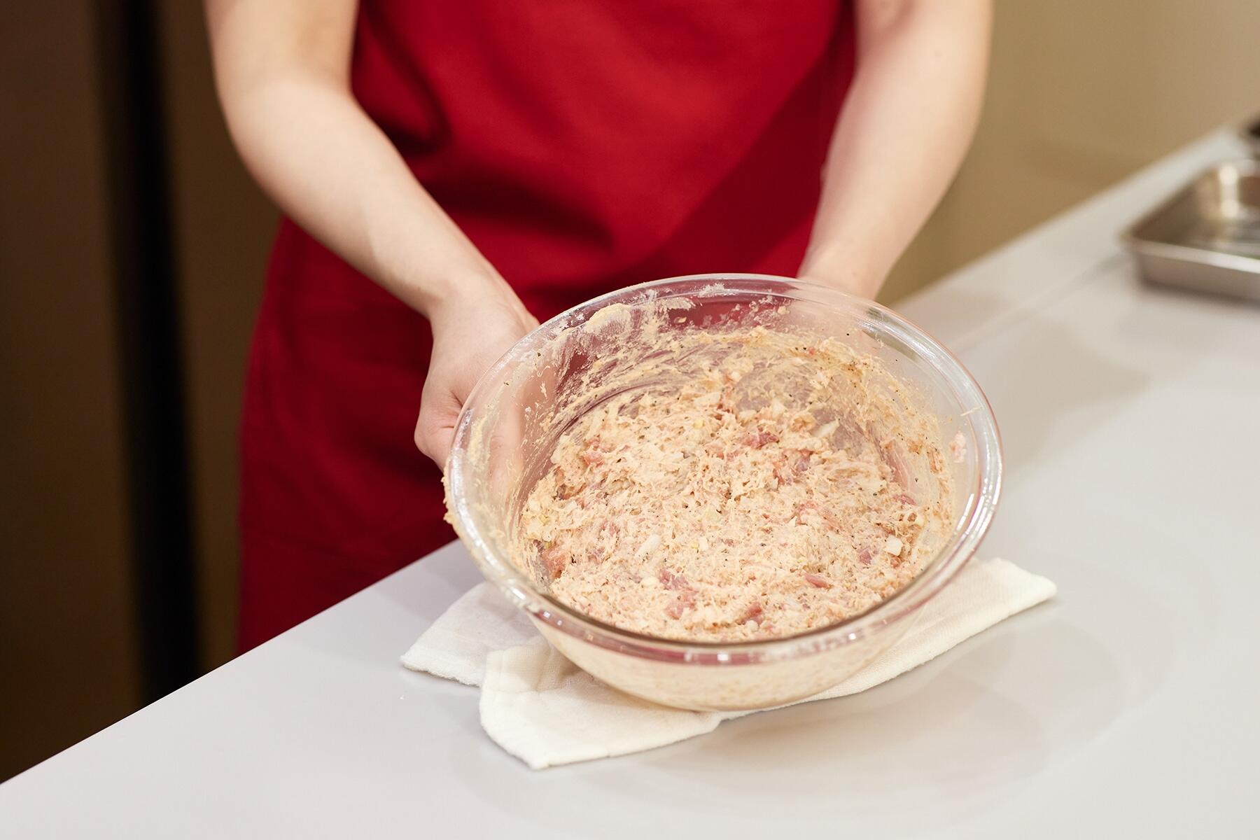 肉ダネできあがり