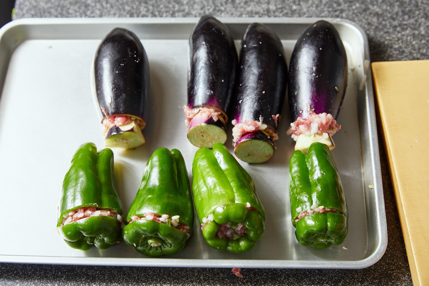 フィリングを詰める