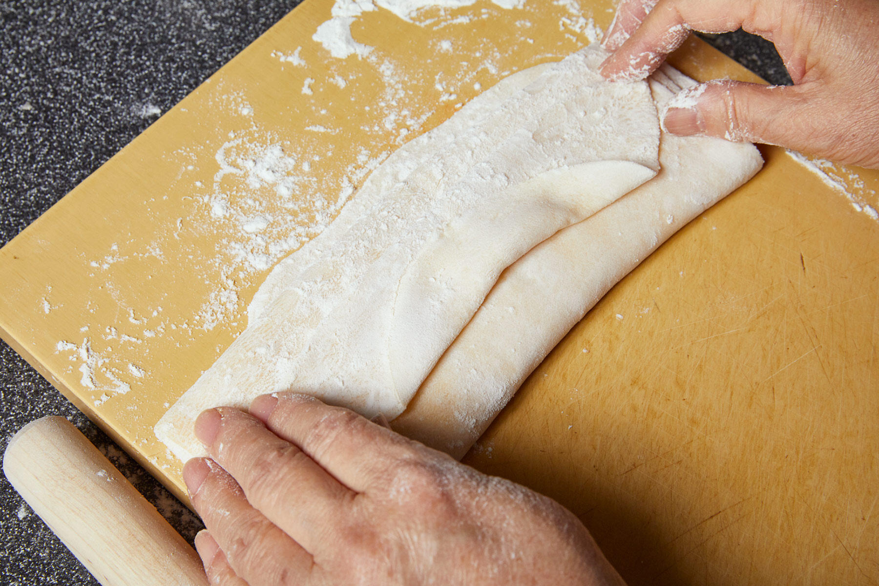 厚みを均一にする