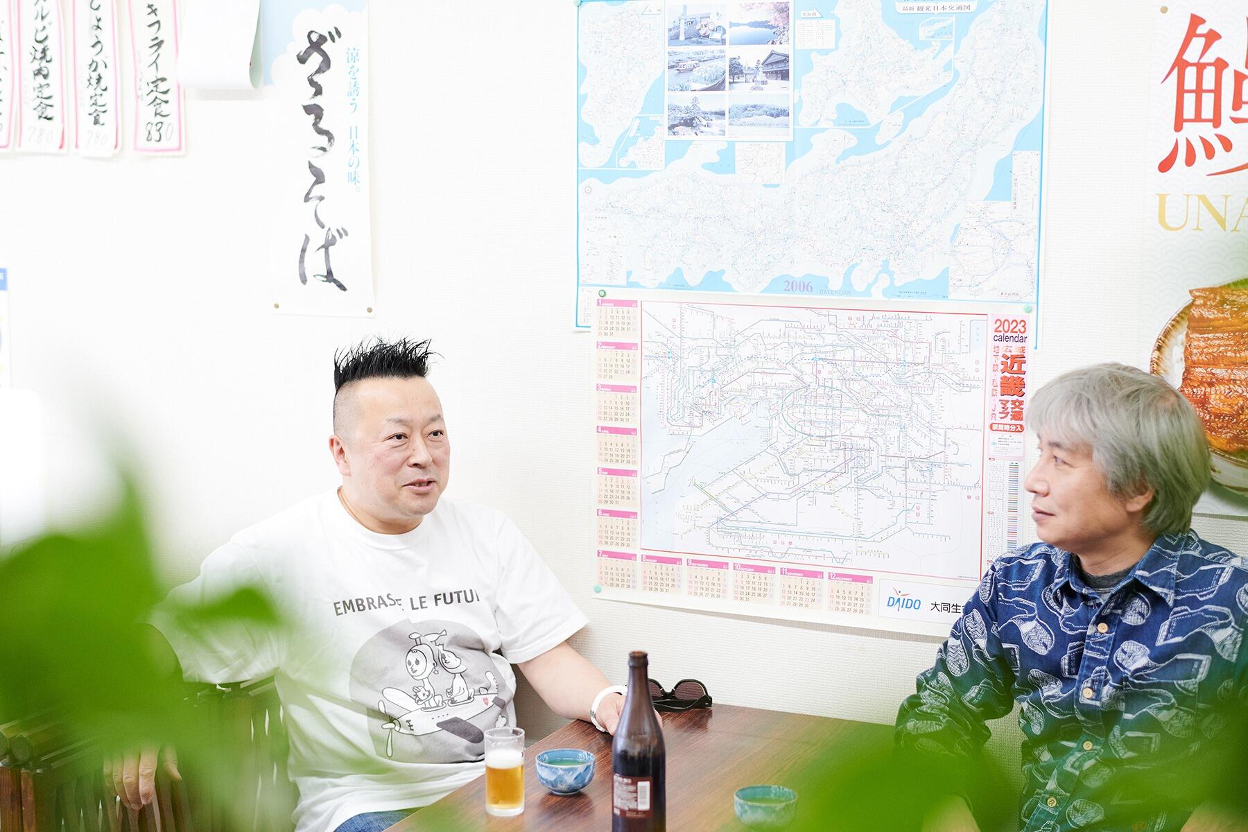 少路和伸さんと松本喜宏さん